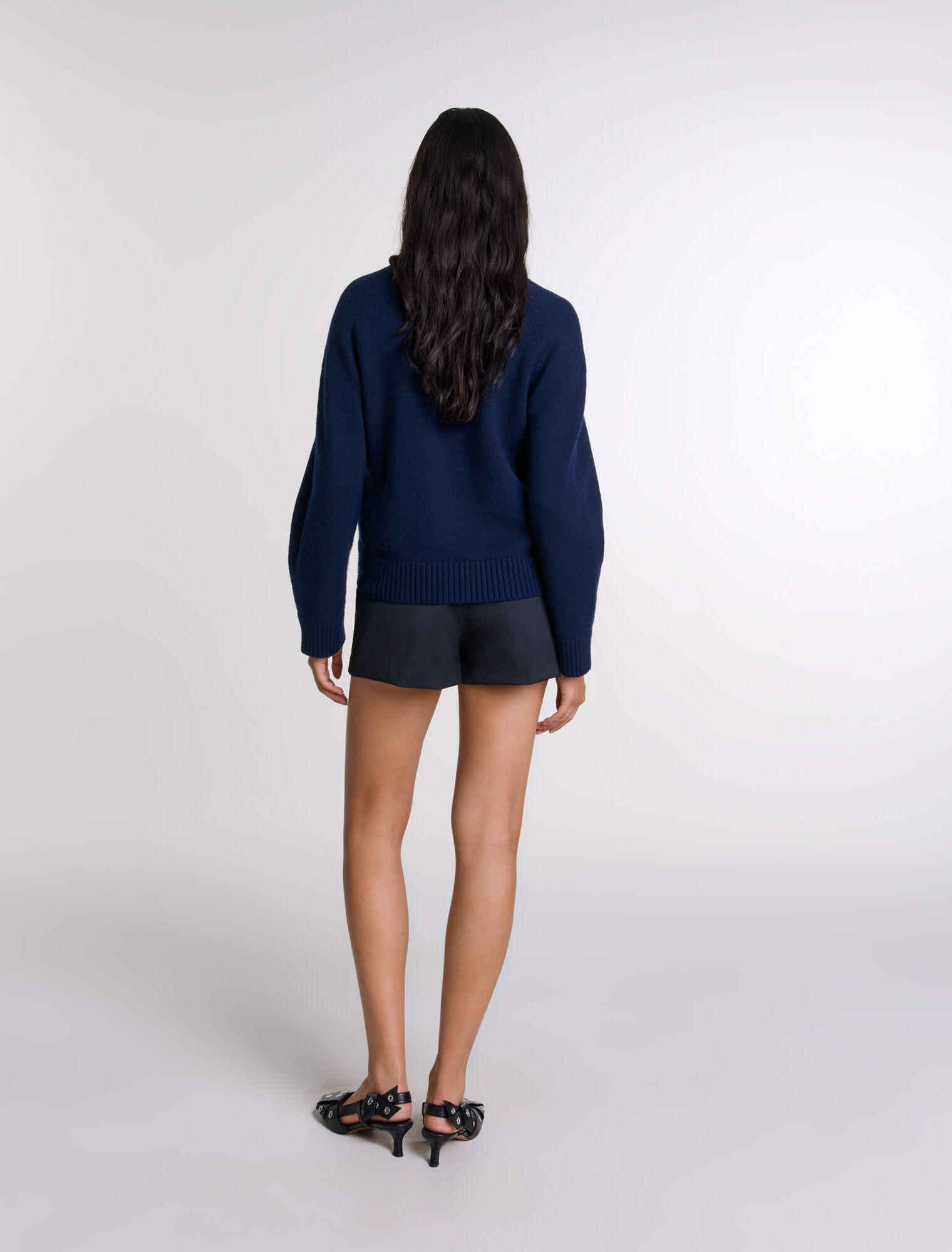 Pull en laine mélangée