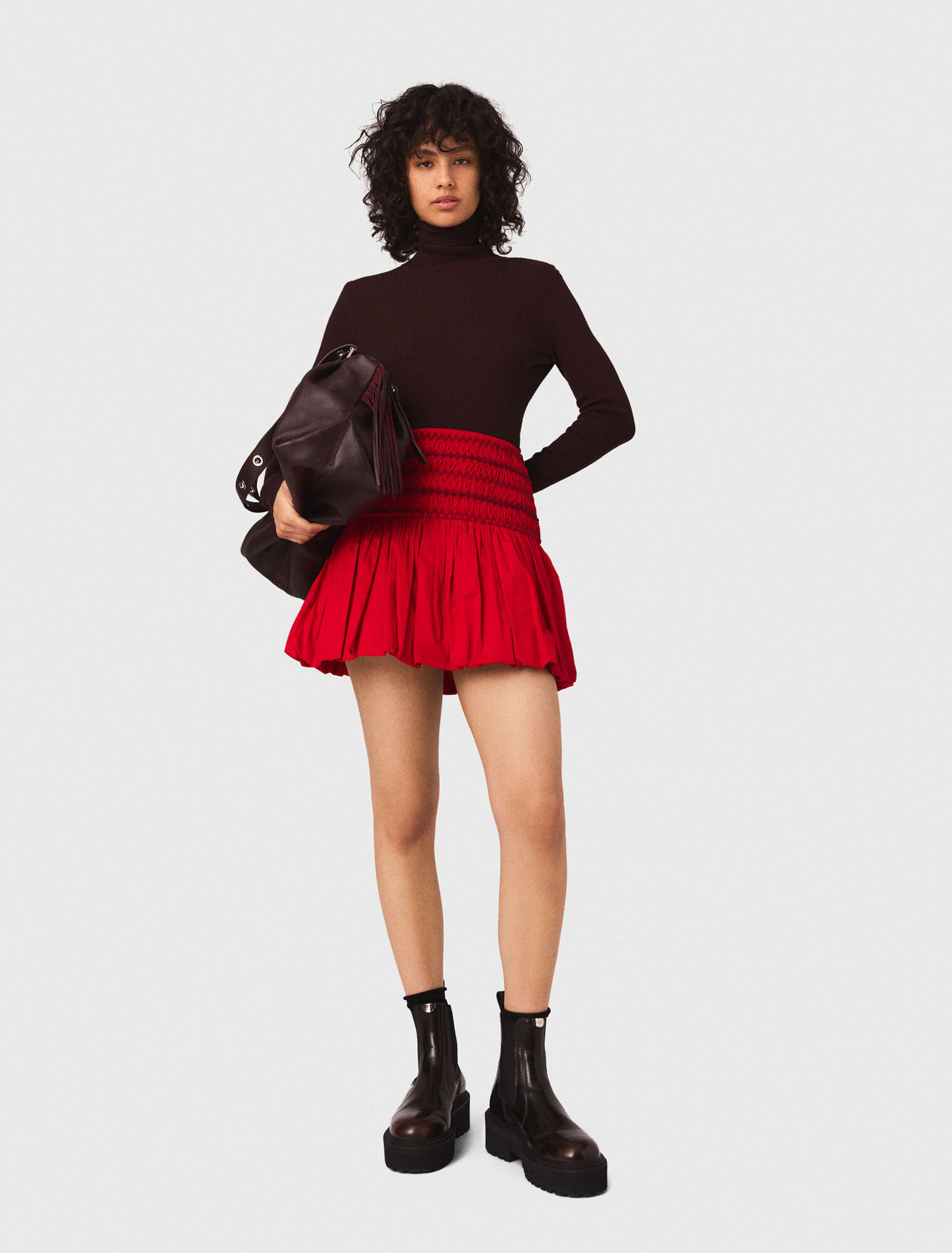 Pull en laine et soie