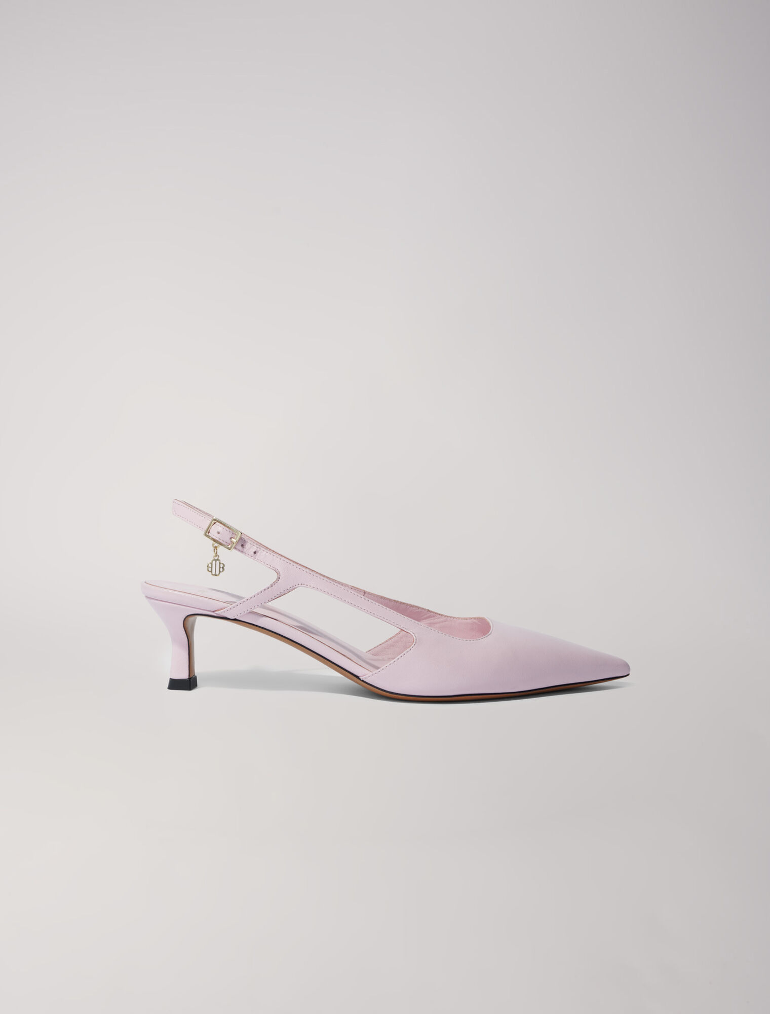 Escarpins pointus en cuir