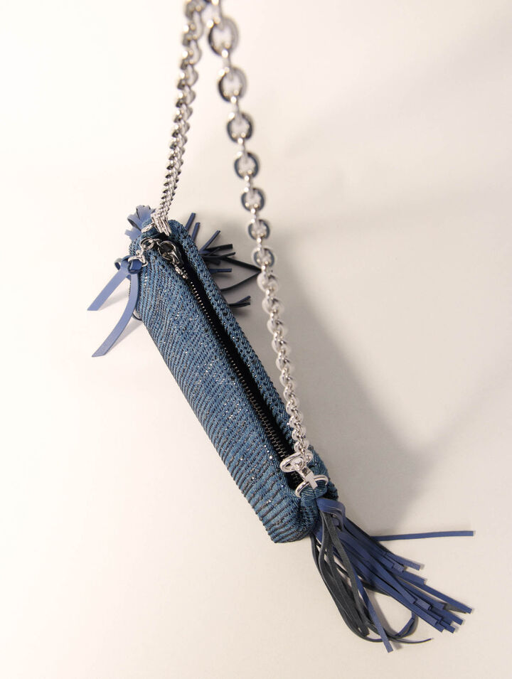 Pochette Miss M Pouch en denim