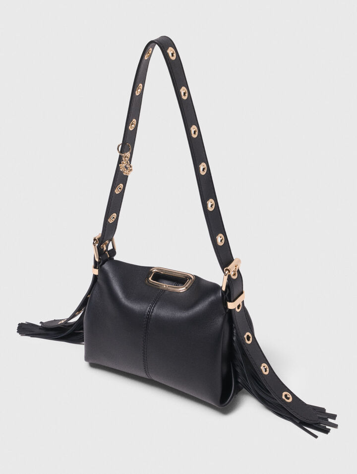 Sac Miss M mini à poignée dorée