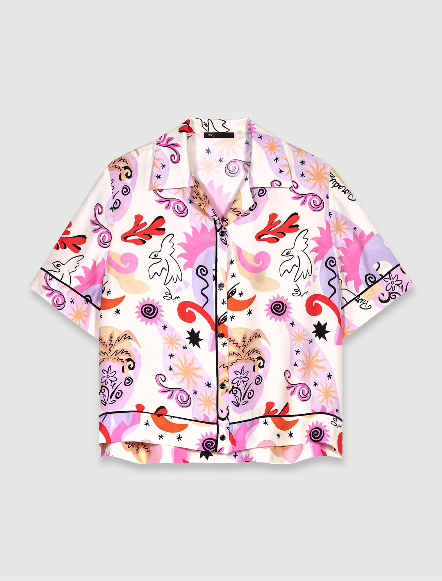Chemise en soie