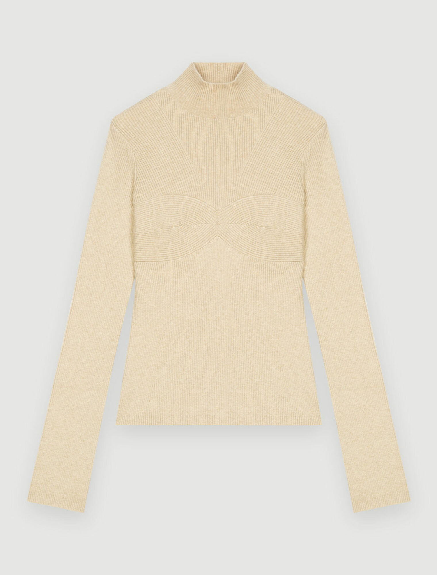 Pull ajusté à découpes