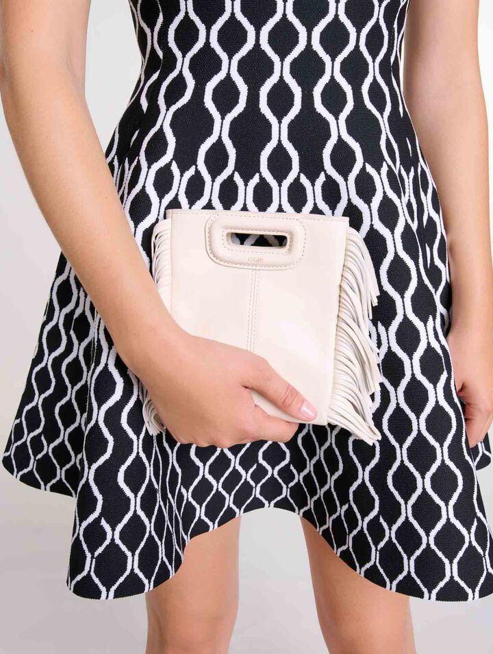 Sac M mini en cuir lisse