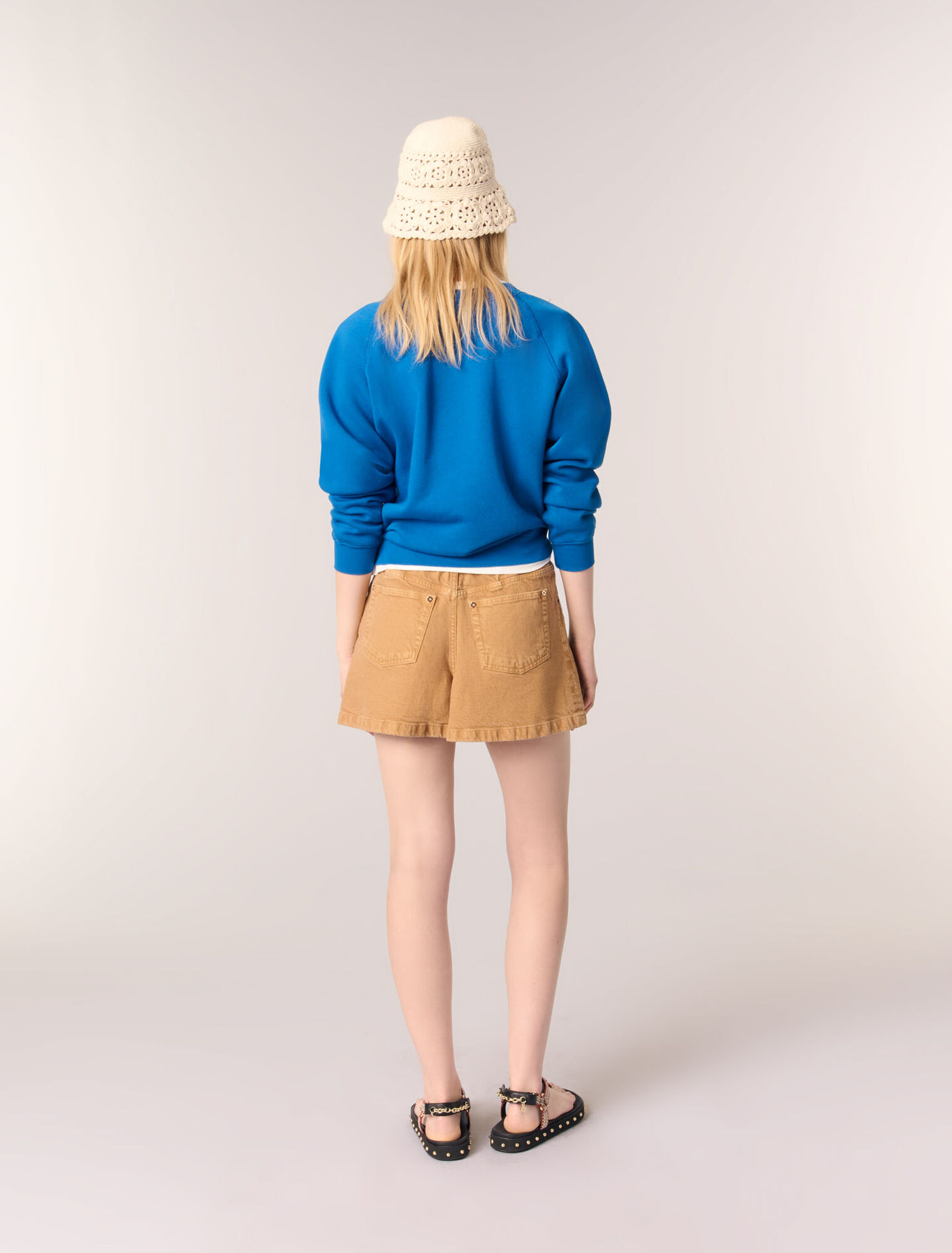 Short en denim