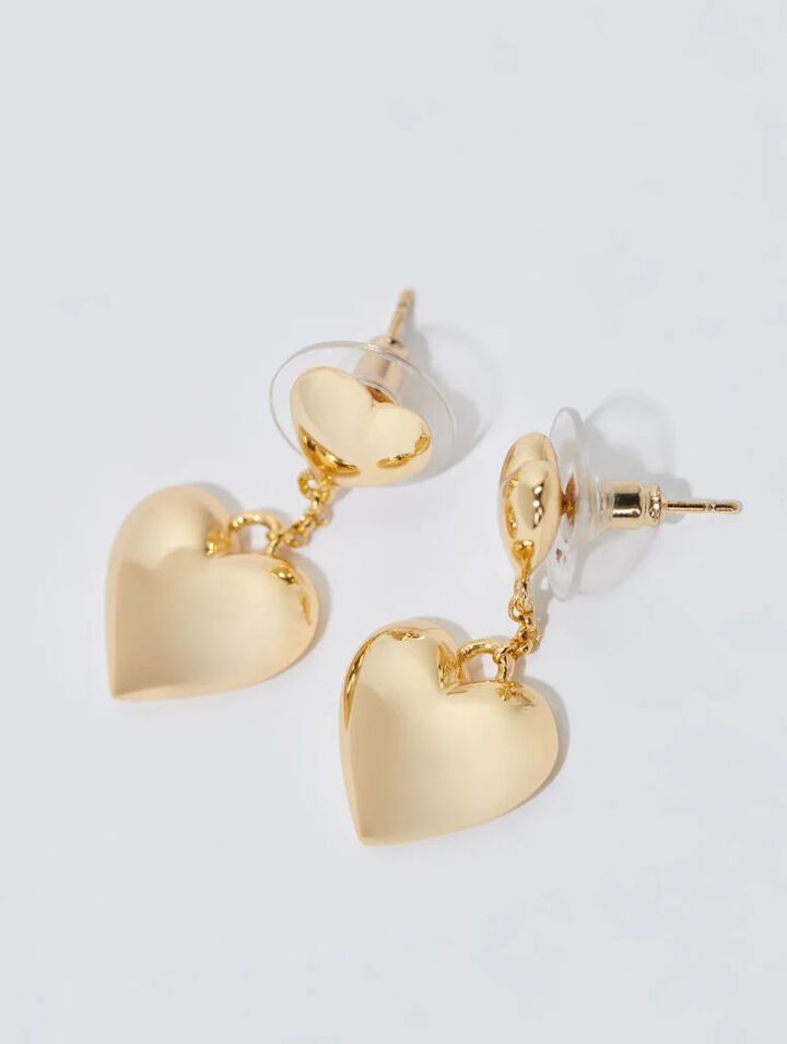 Boucles d'oreilles cœur