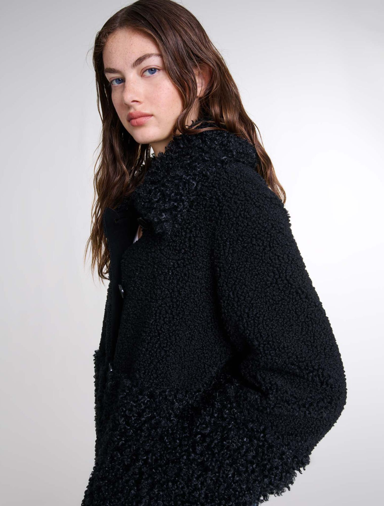 Veste en bouclette