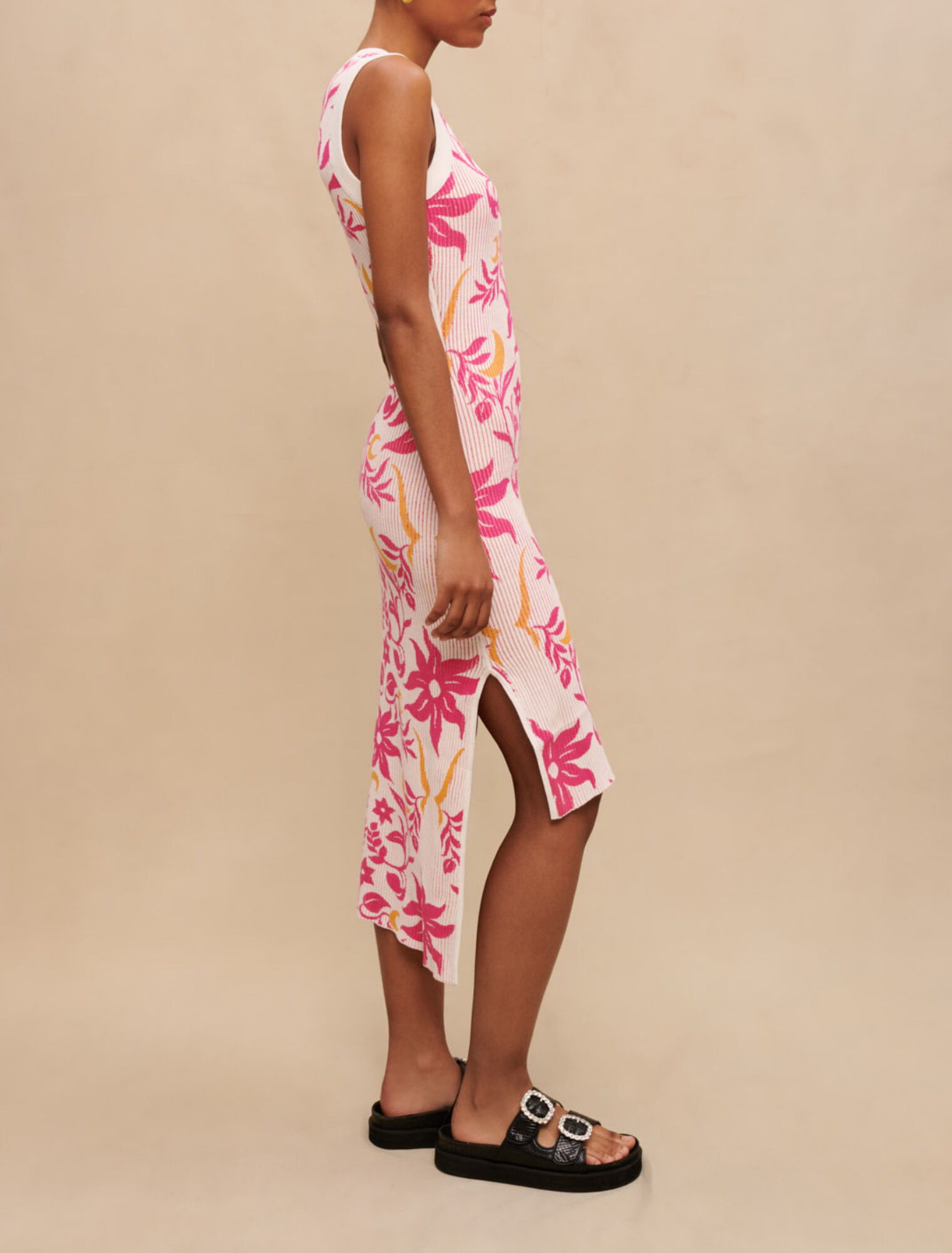 Robe réversible imprimée