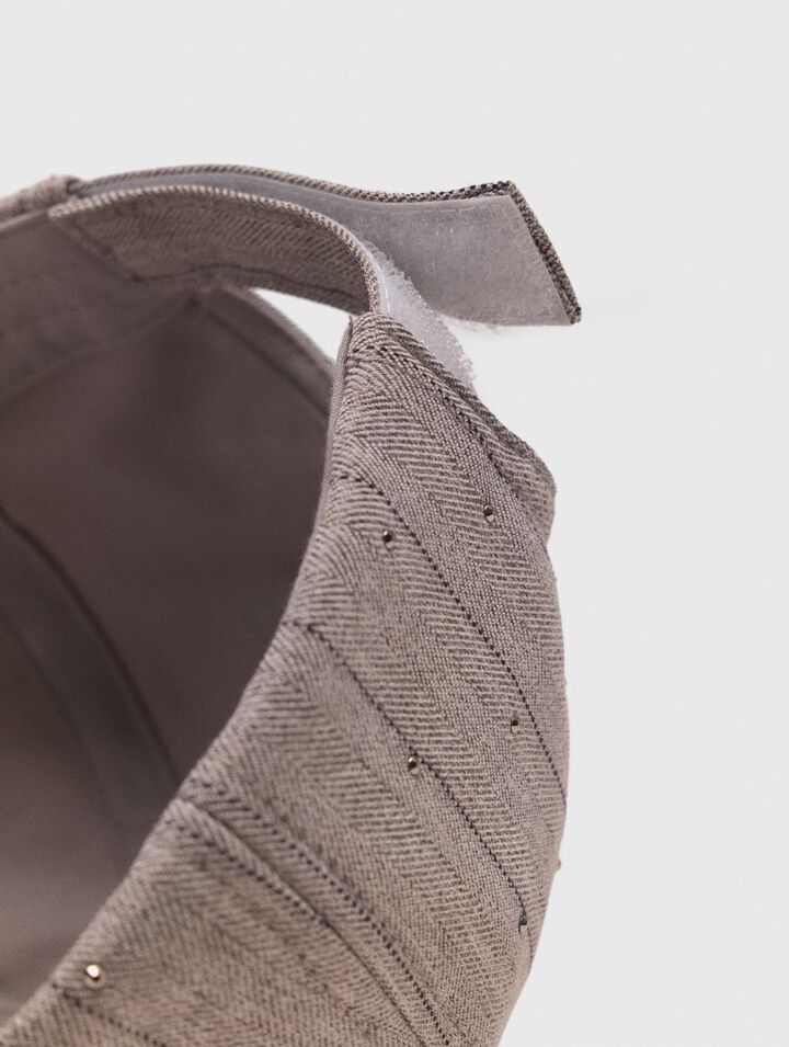 Casquette en coton imprimé