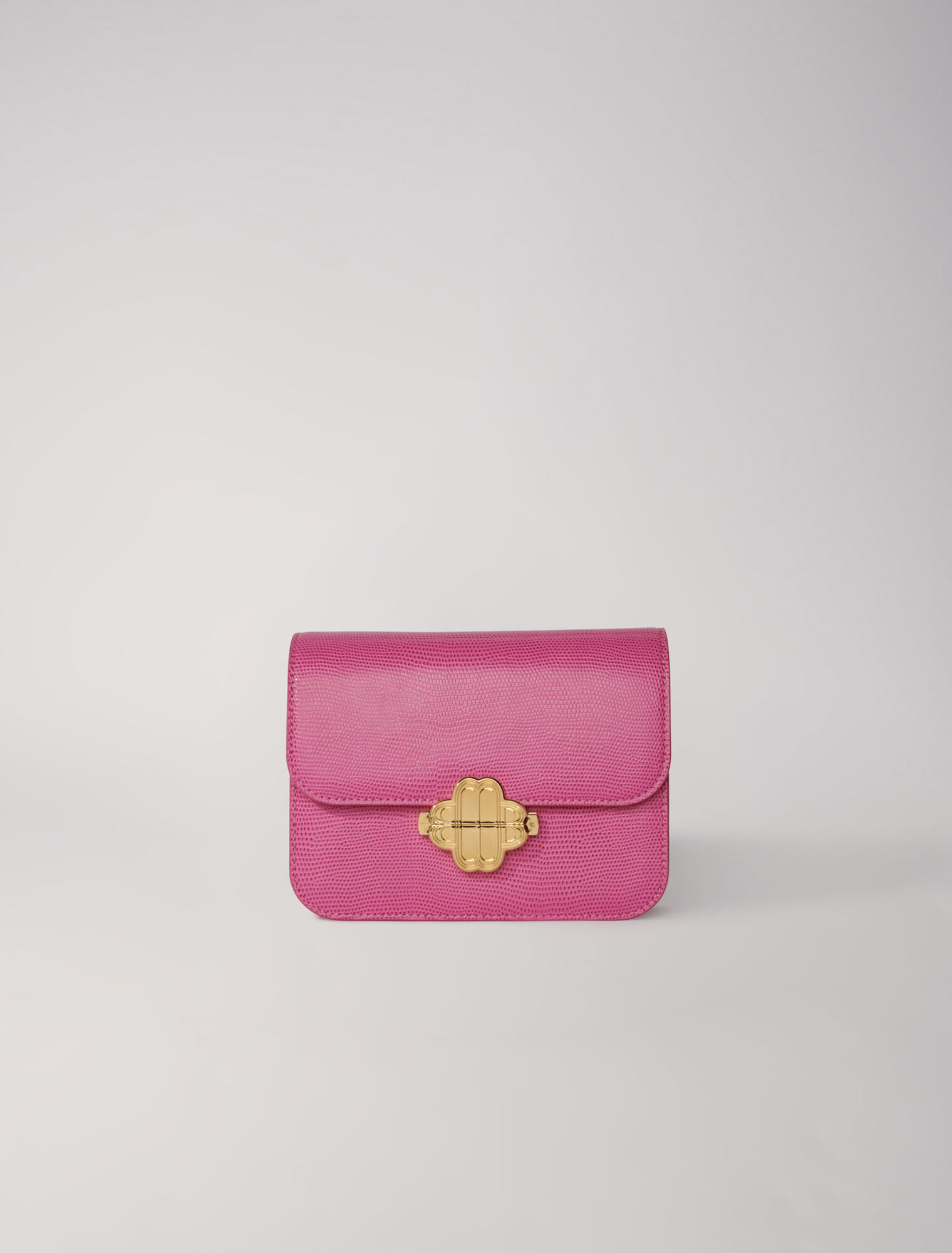 Sac Clover en cuir effet lézard