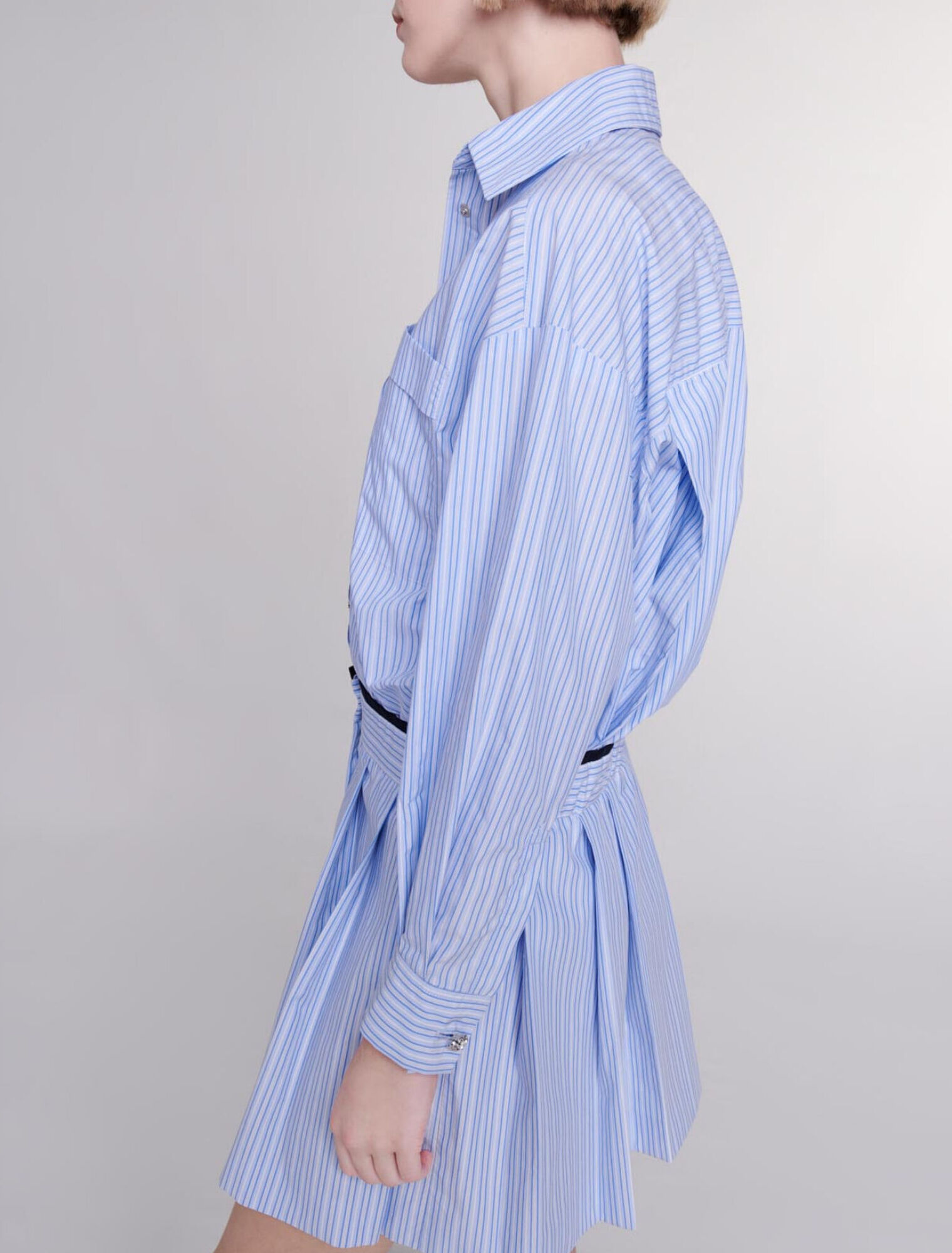 Robe chemise courte