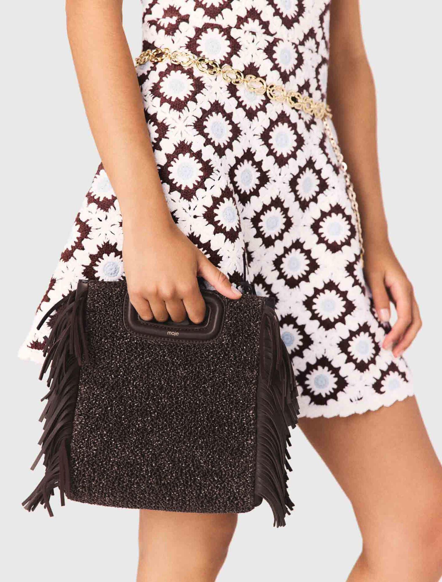 Sac M effet bouclette