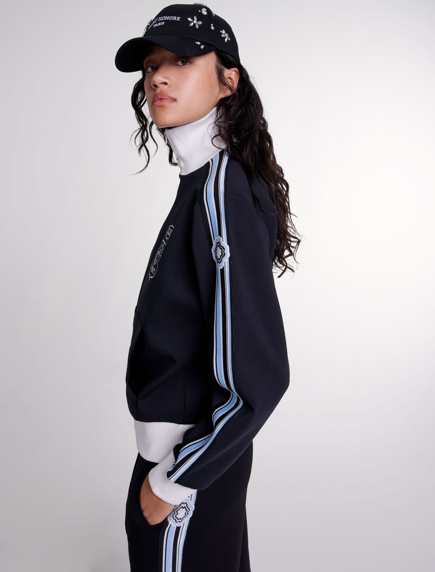 Sweatshirt zippé