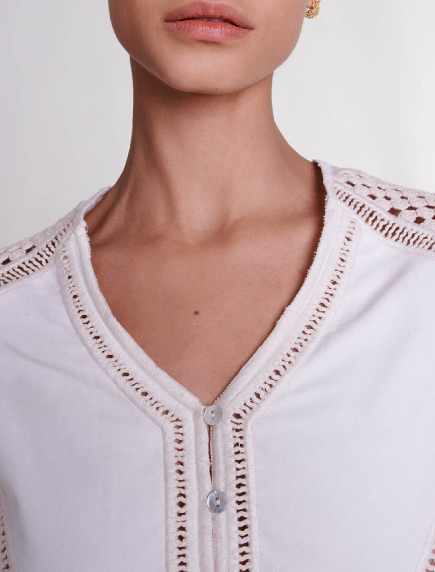 Robe courte volumineuse