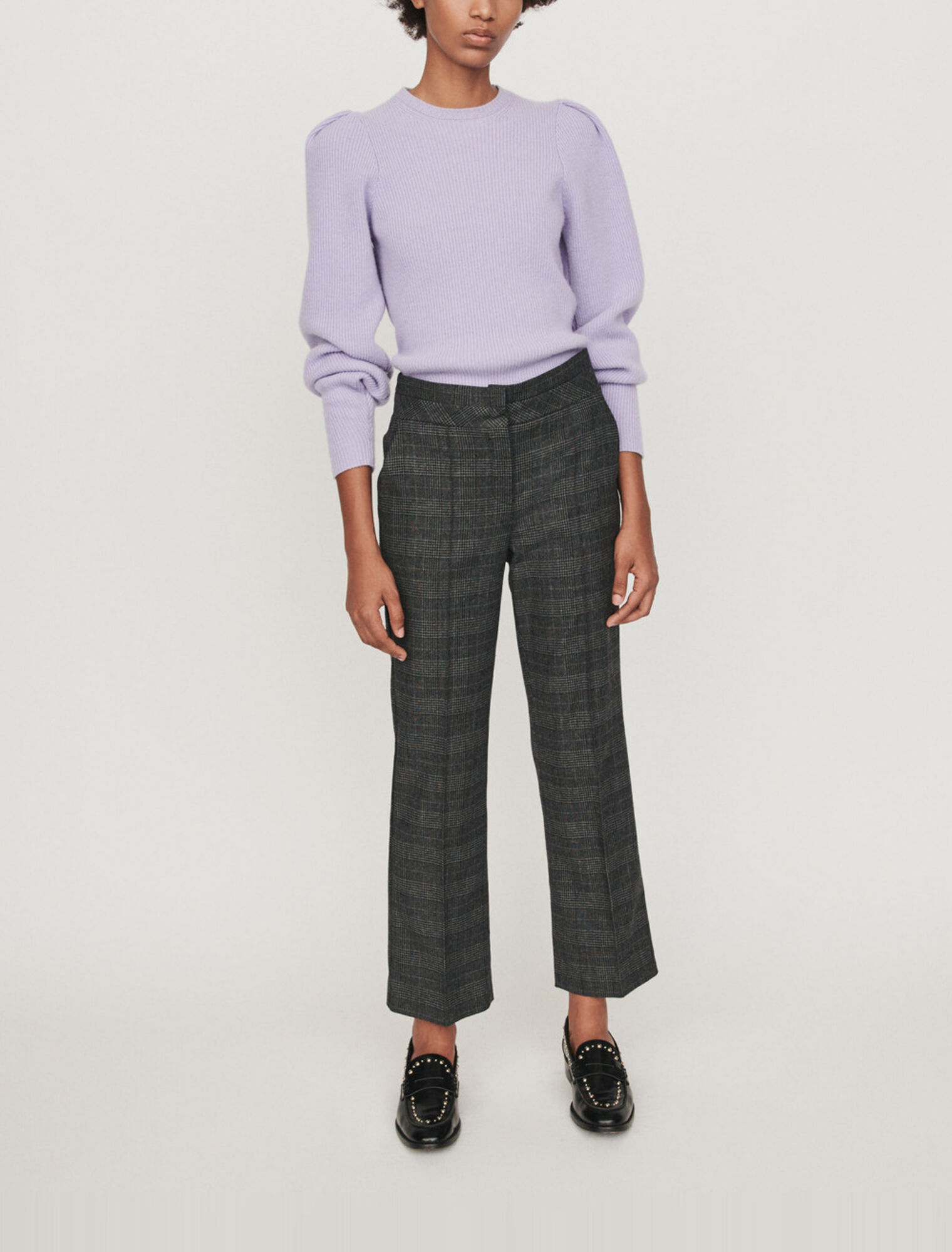 Pantalon en prince-de-galles