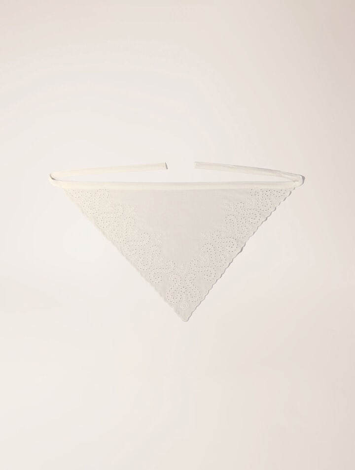 Foulard triangle à nouer