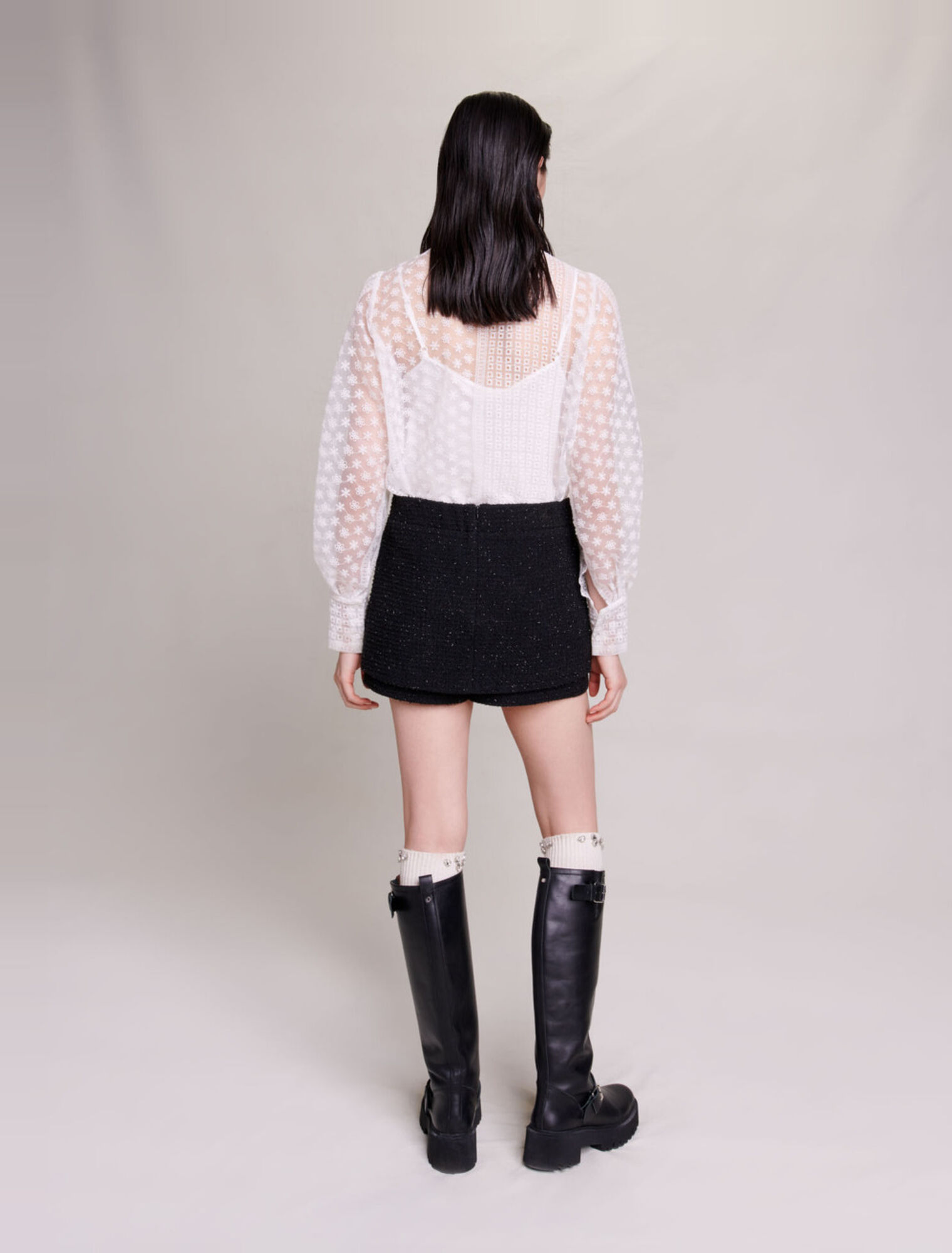 Chemise transparente