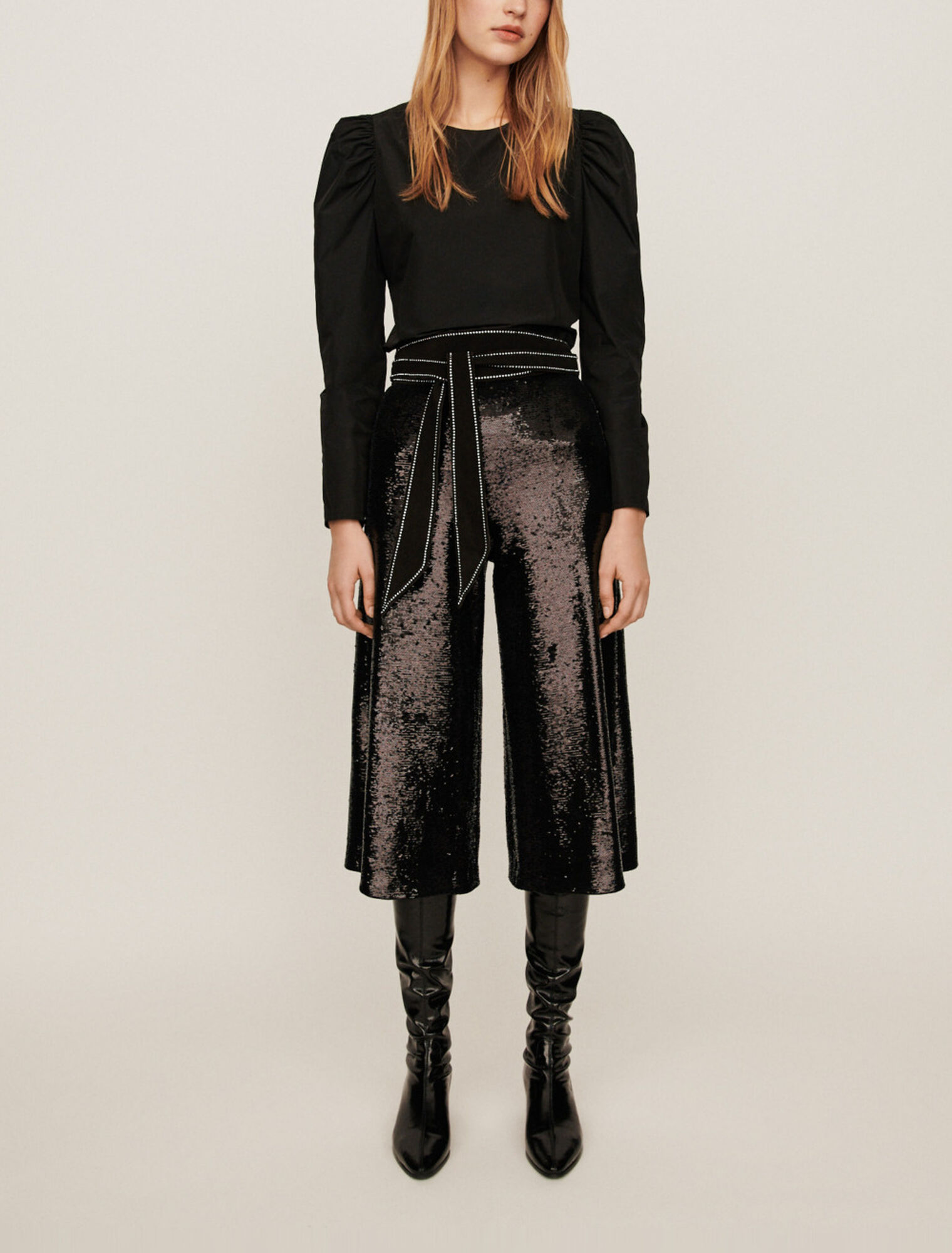 Pantalon à sequins