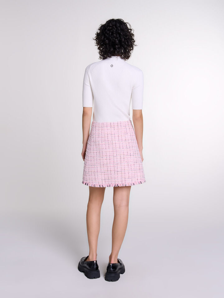 Jupe en tweed