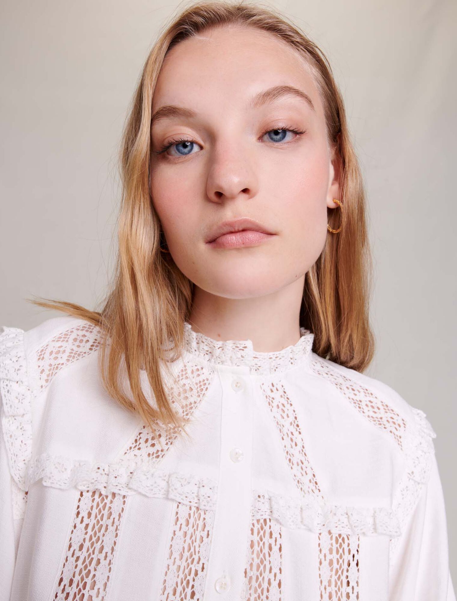 Chemise ajourée