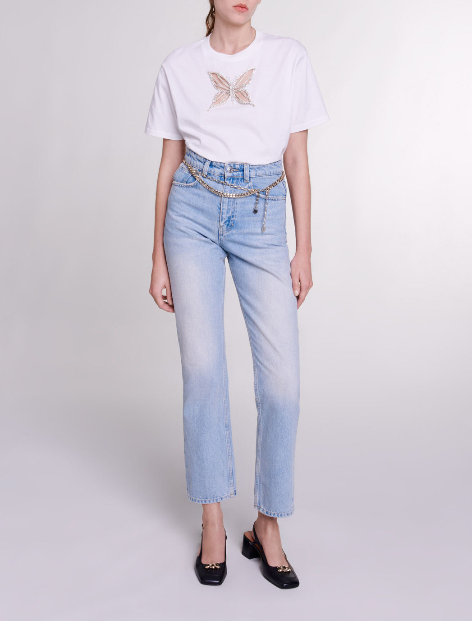 Tee-shirt à strass