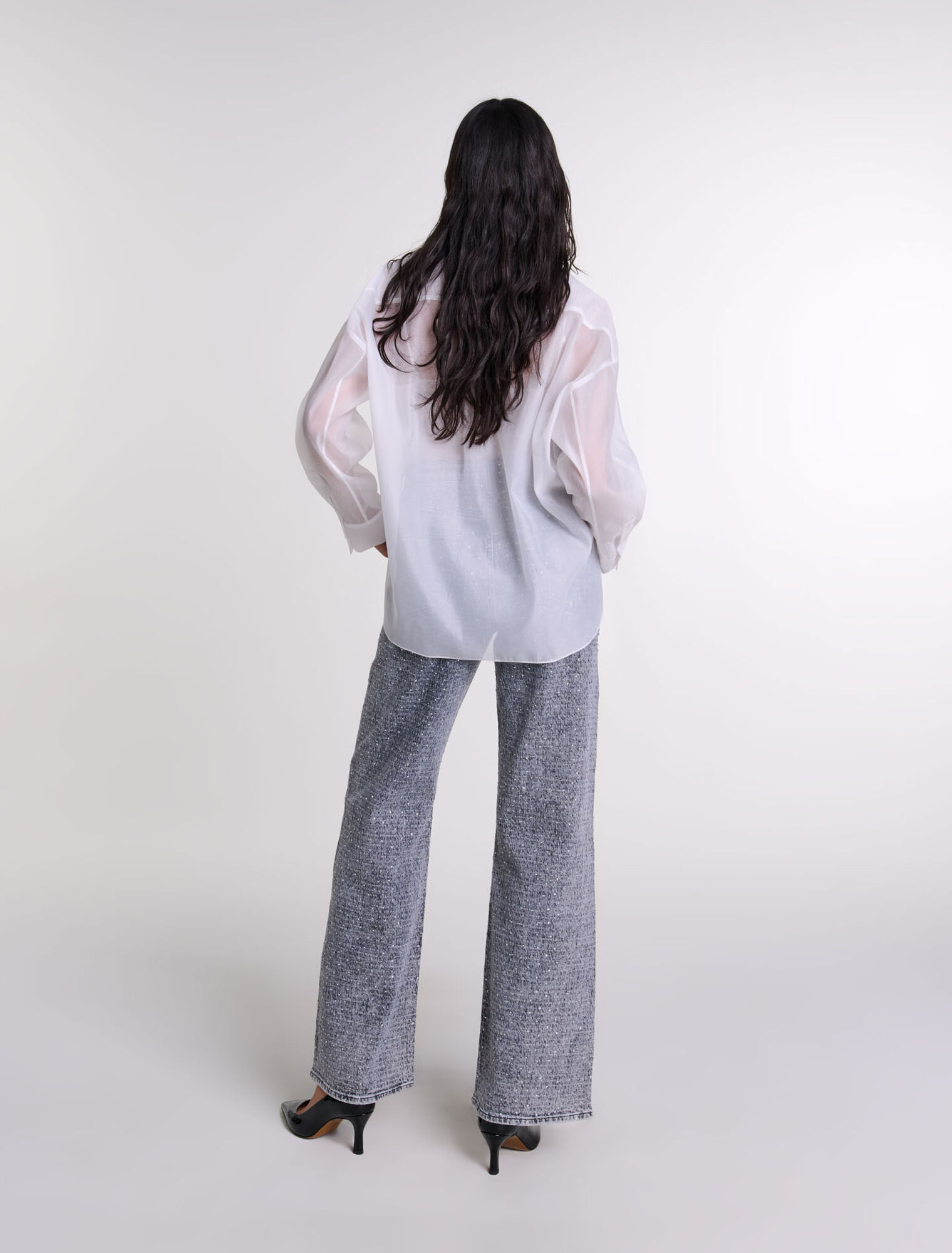 Chemise en organza