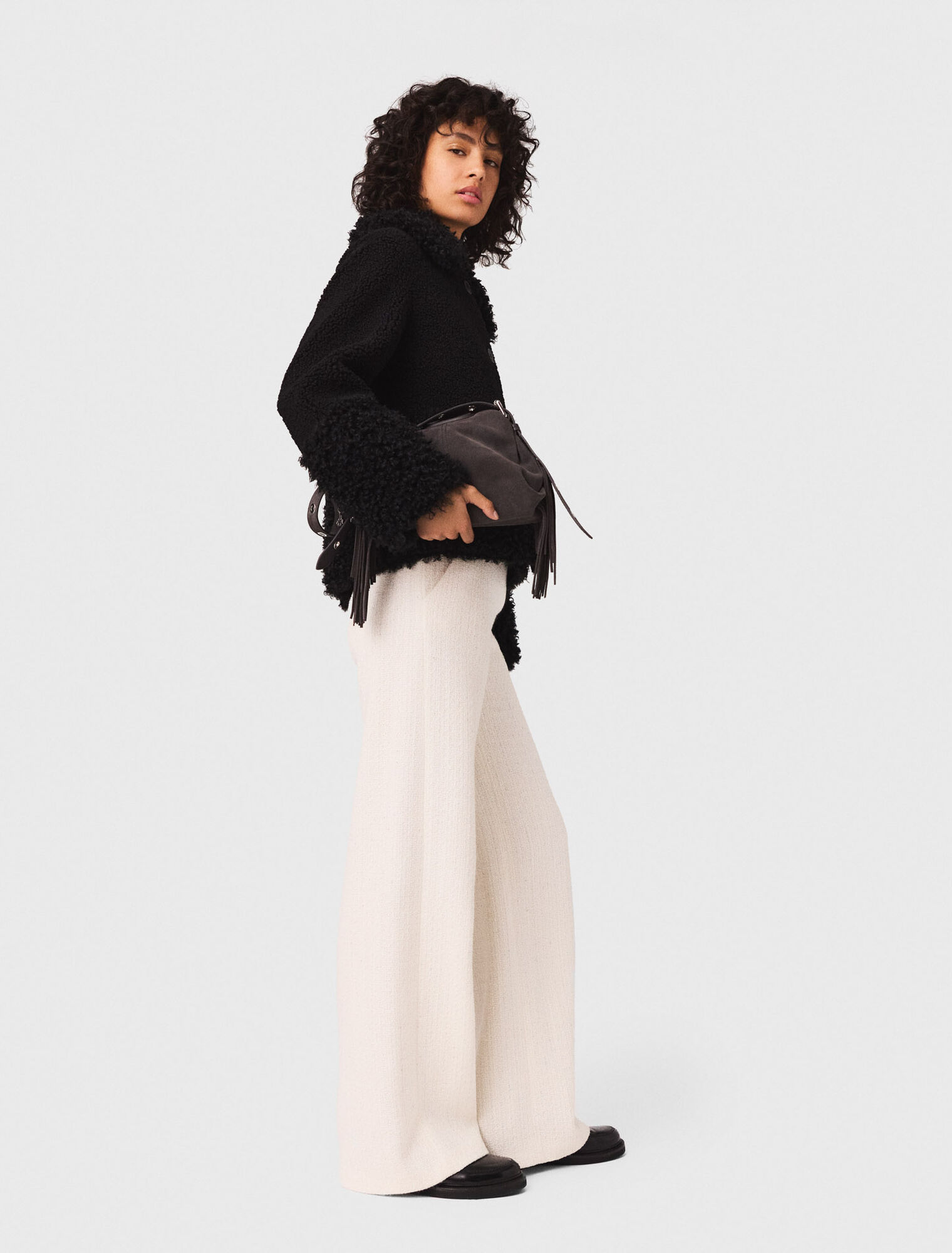 Veste en bouclette