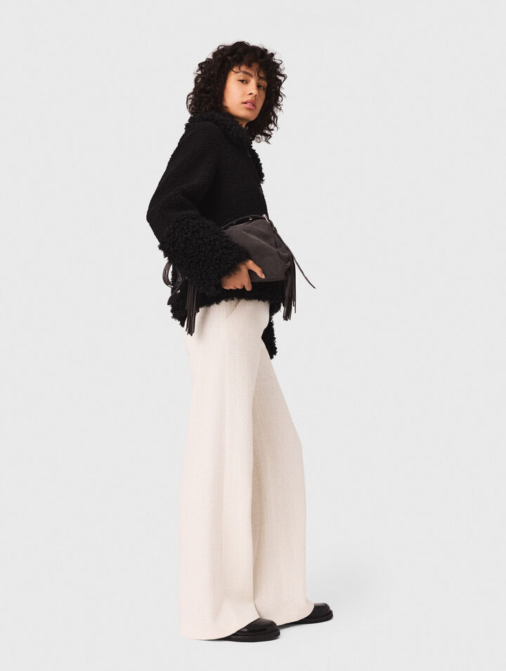 Veste en bouclette