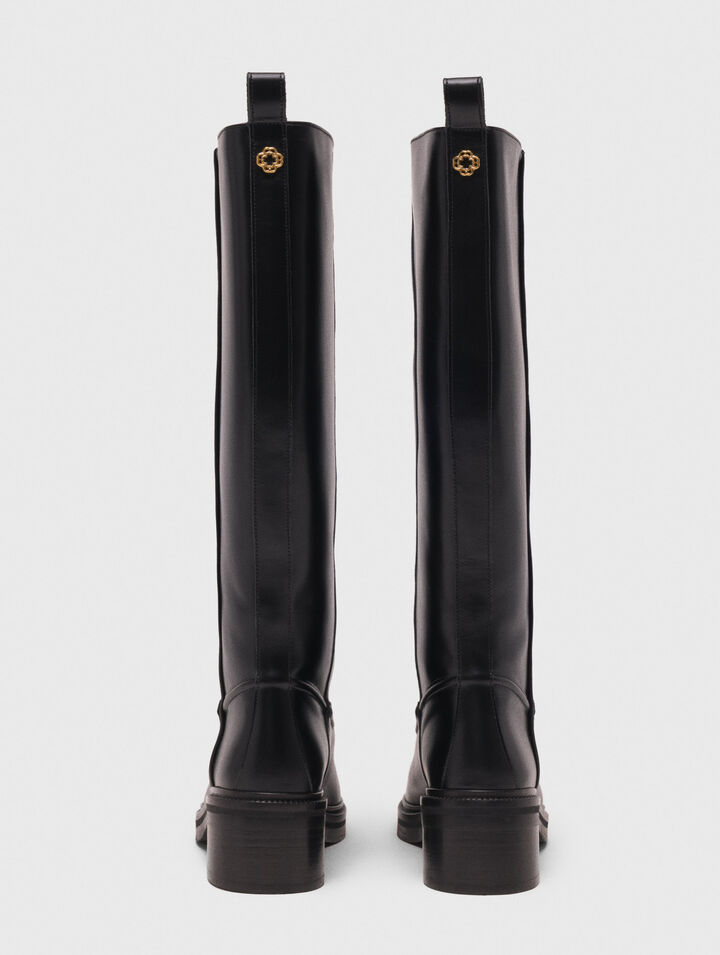 Bottes en cuir