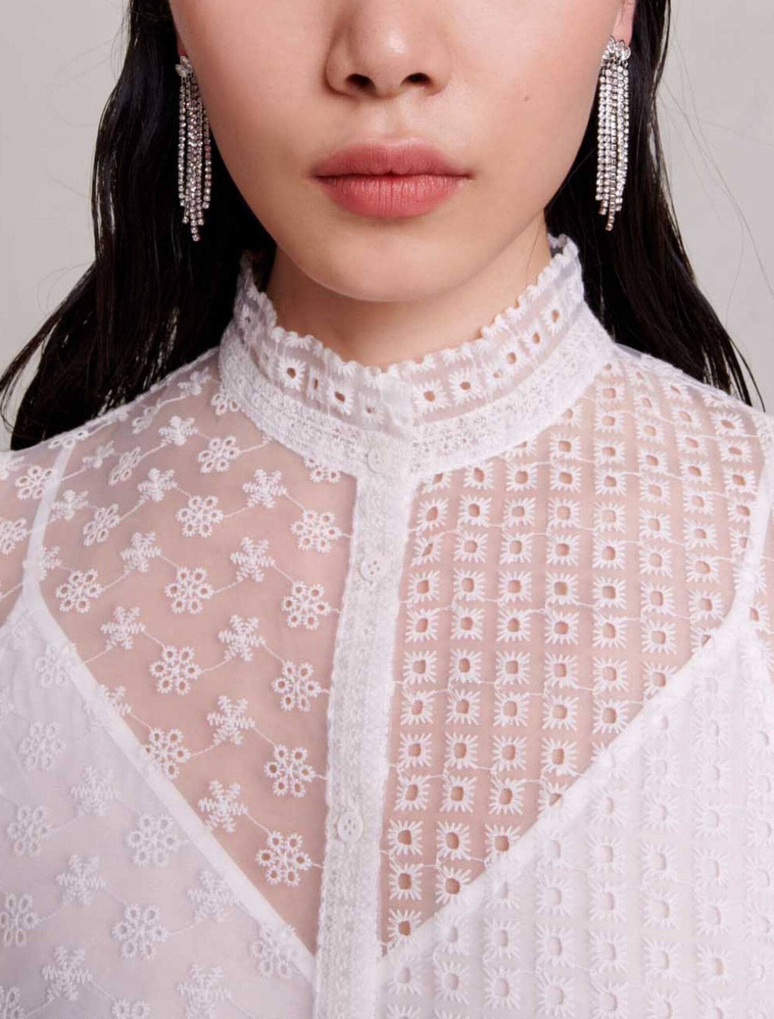 Chemise transparente
