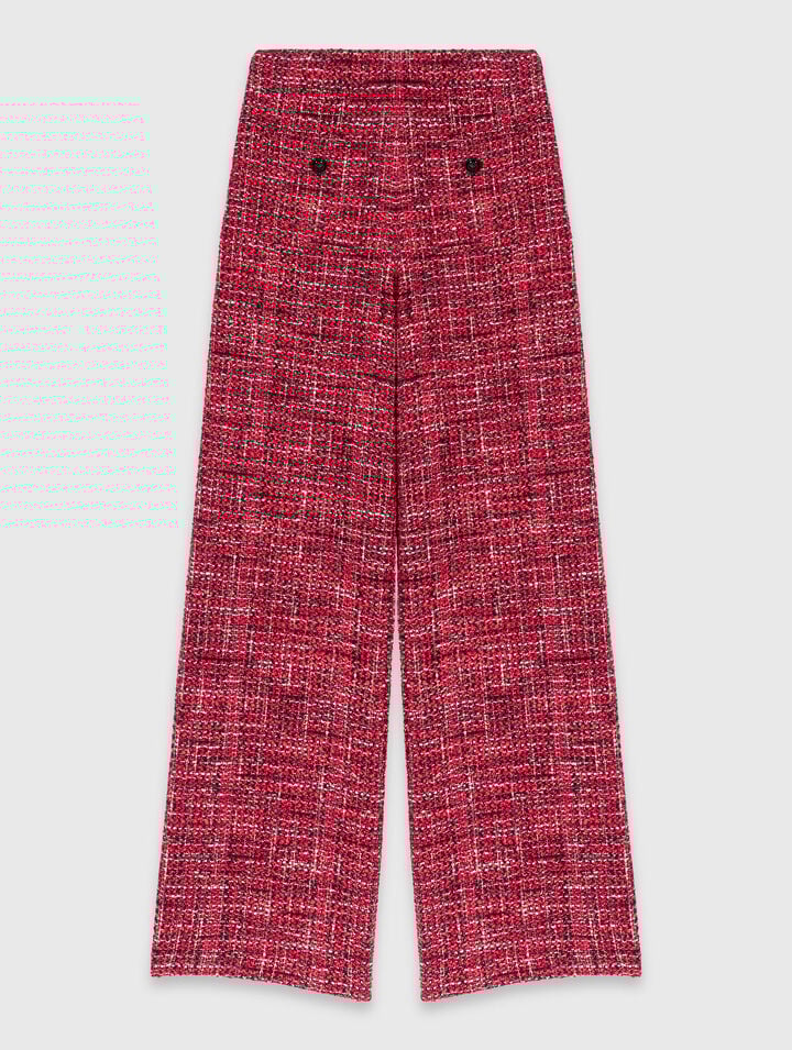 Pantalon en tweed