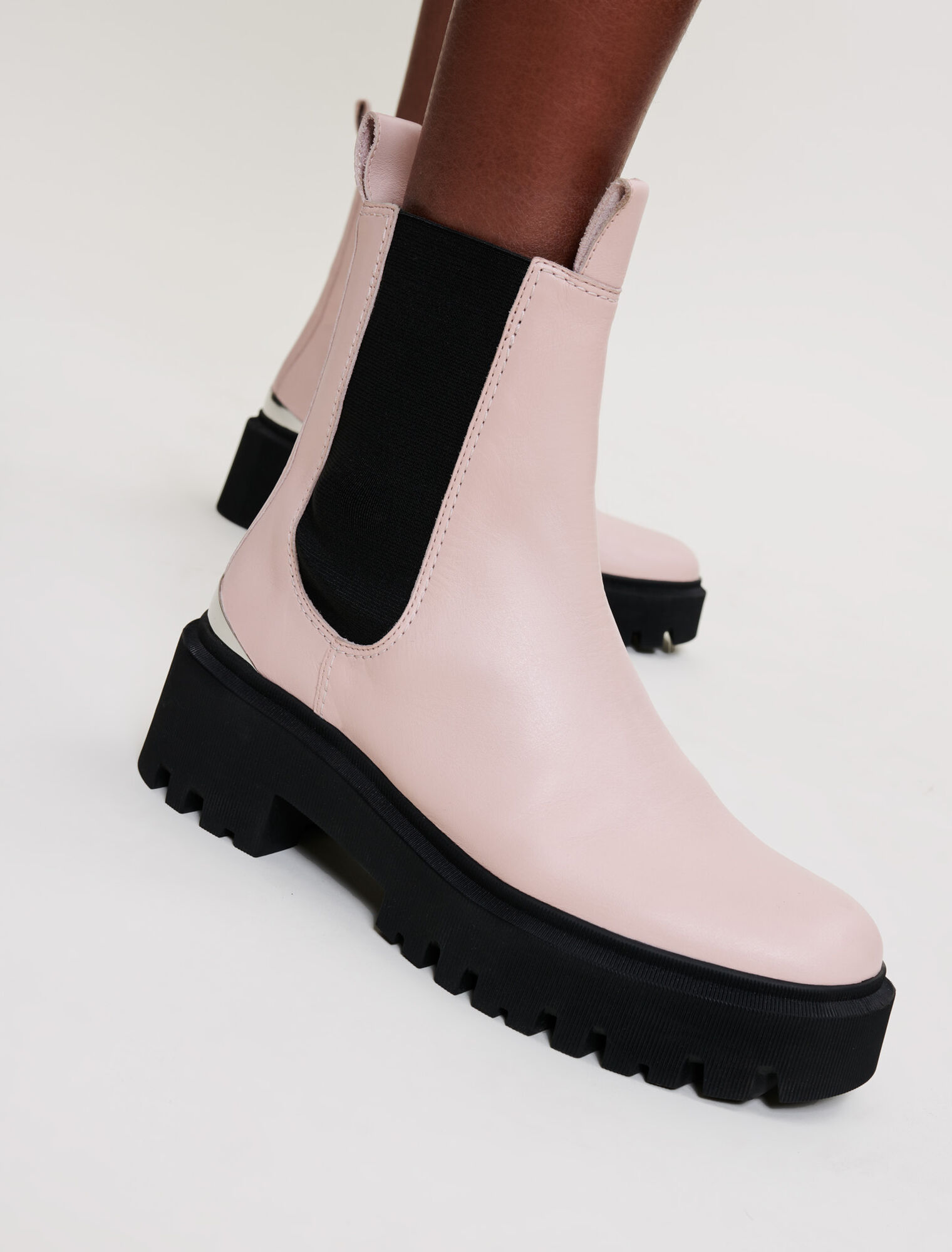 Bottines chelsea à plateforme