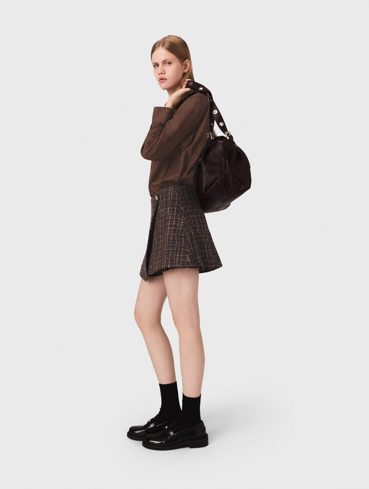 Robe courte deux-en-un
