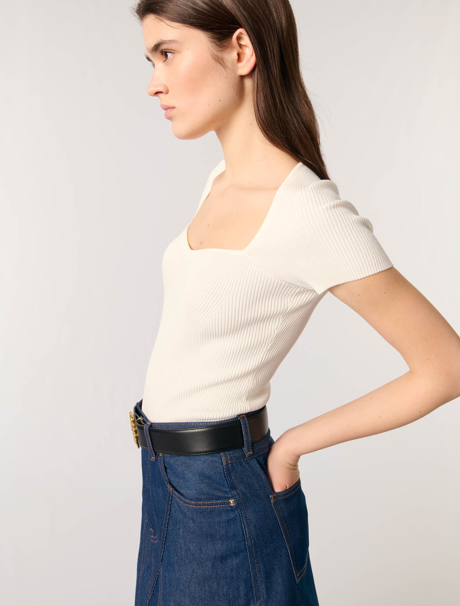 Top en maille