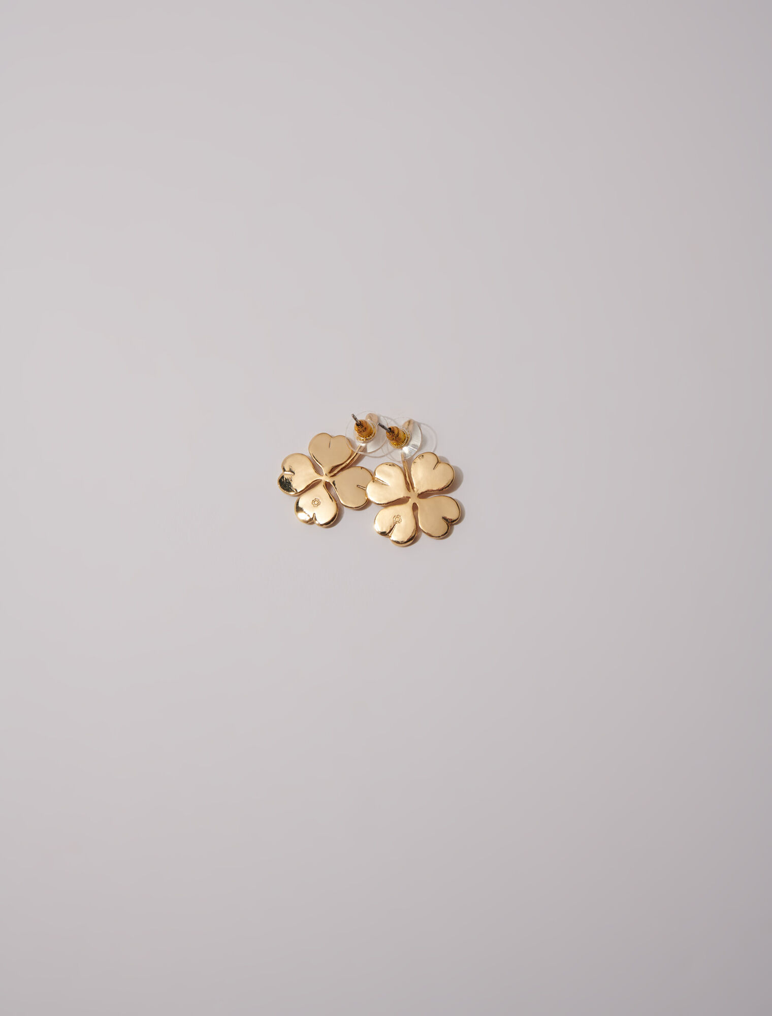 Boucles d'oreilles trèfle