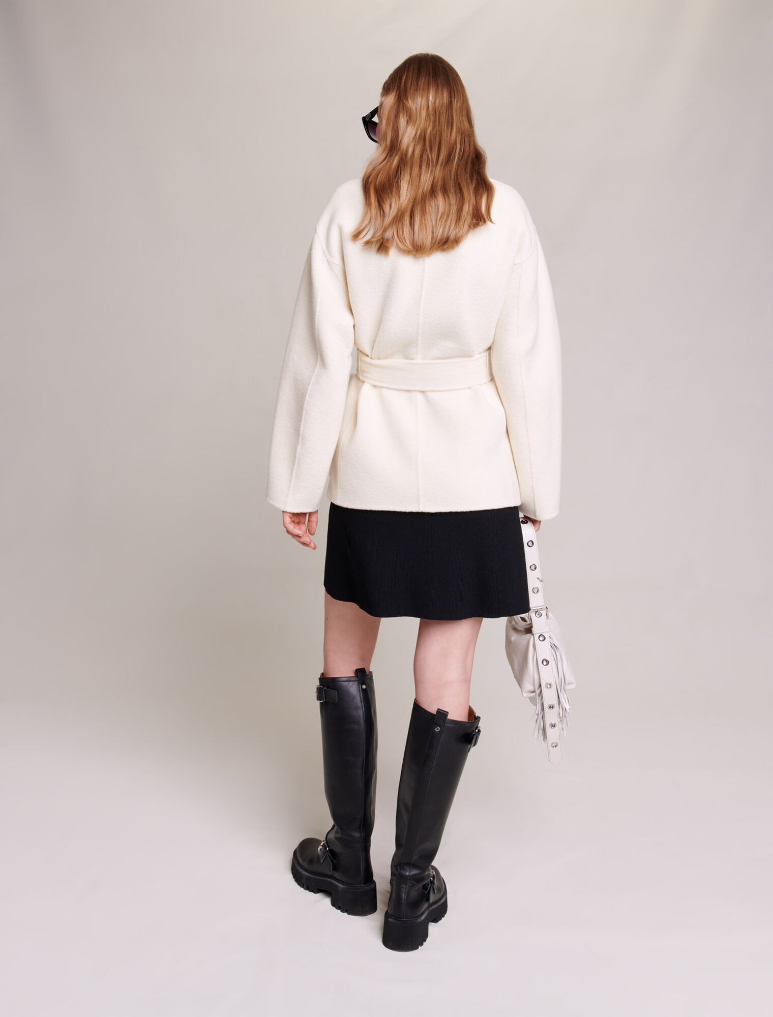 Veste structurée en laine