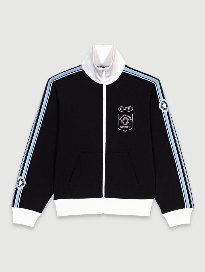 Sweatshirt zippé