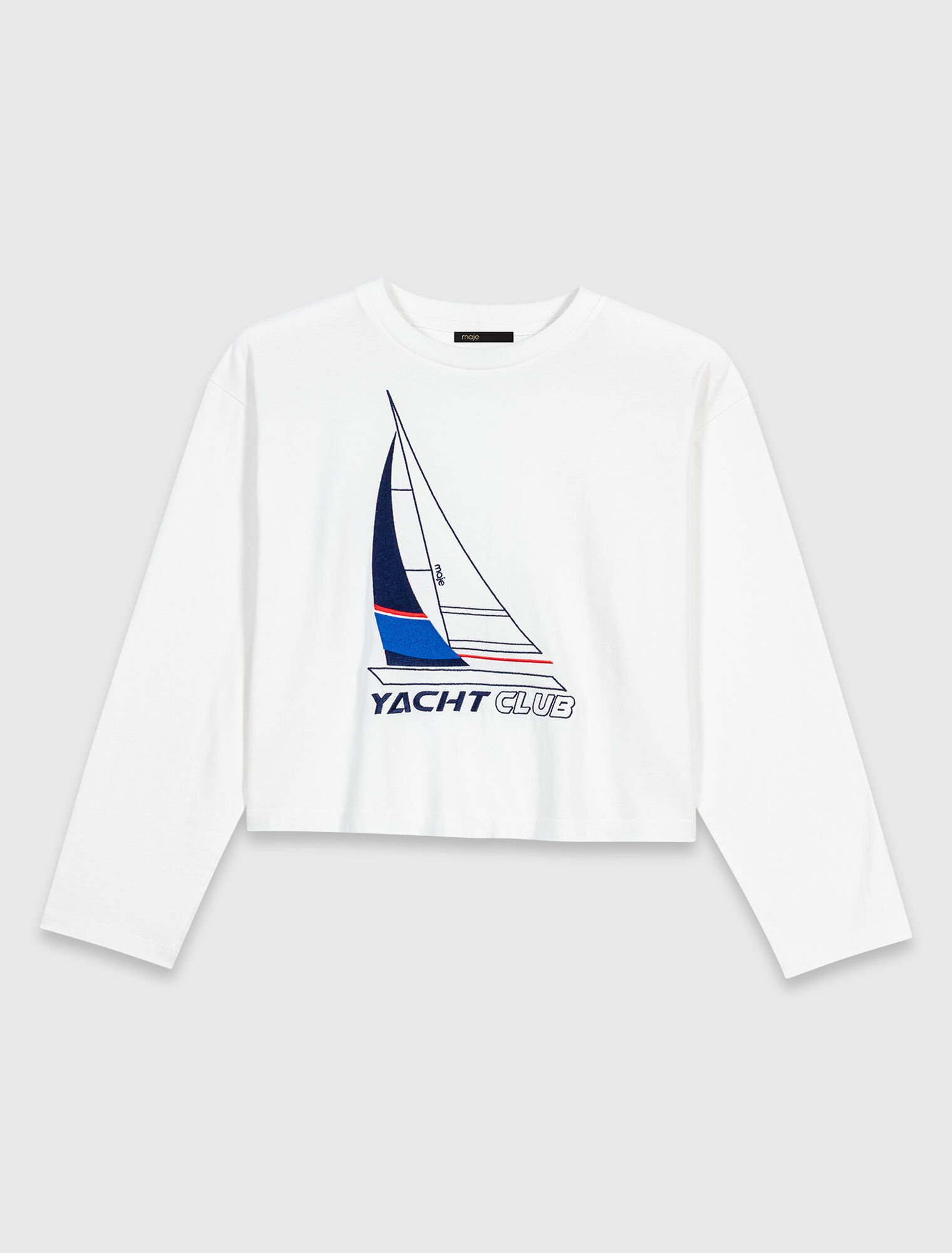 Tee-shirt avec imprim&eacute; bateau