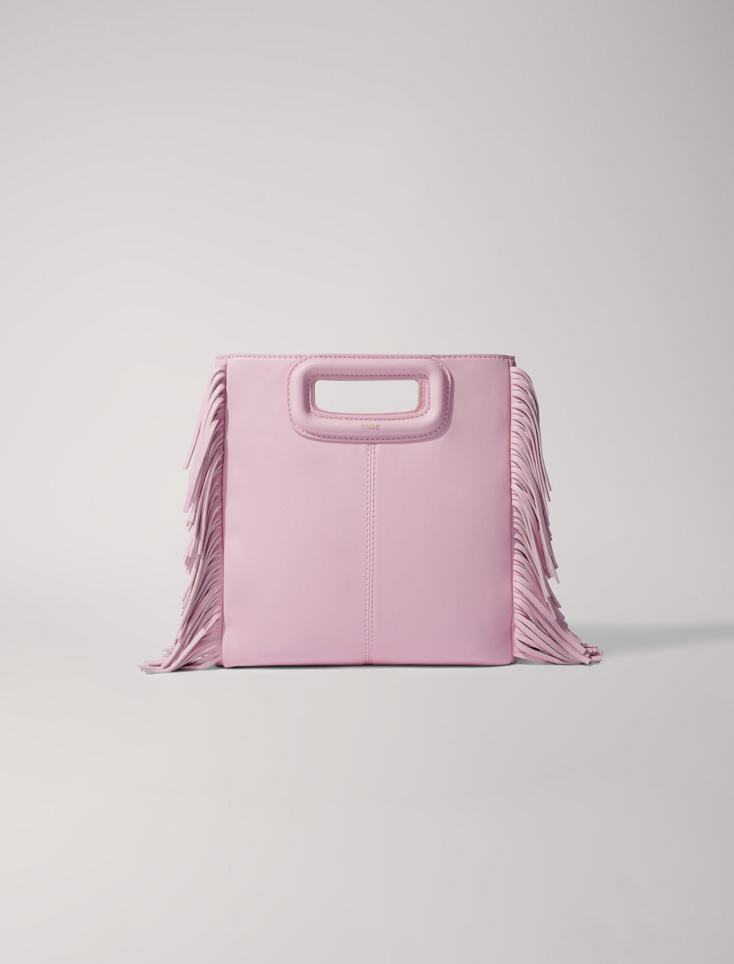 Sac M en cuir a franges