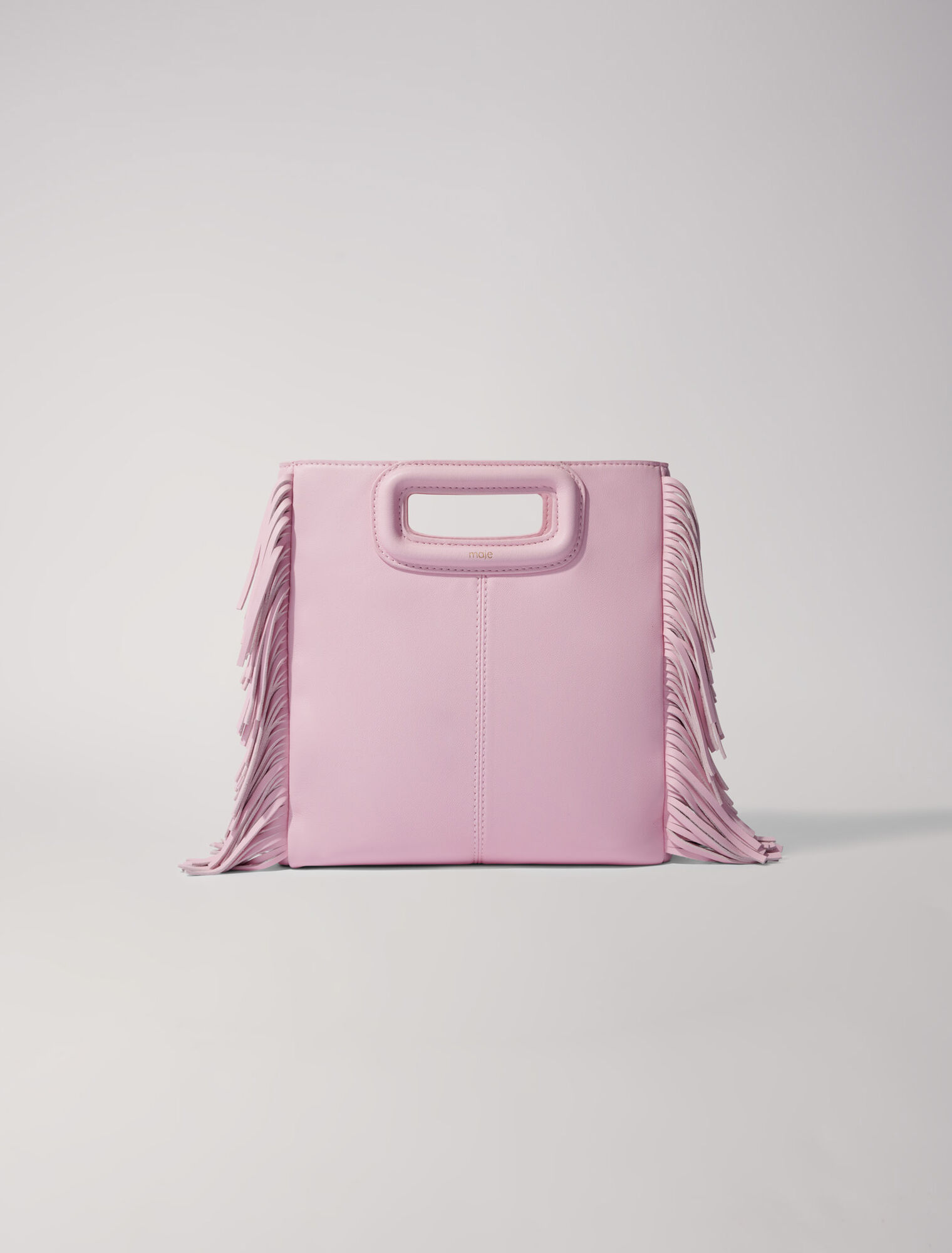Sac M en cuir à franges