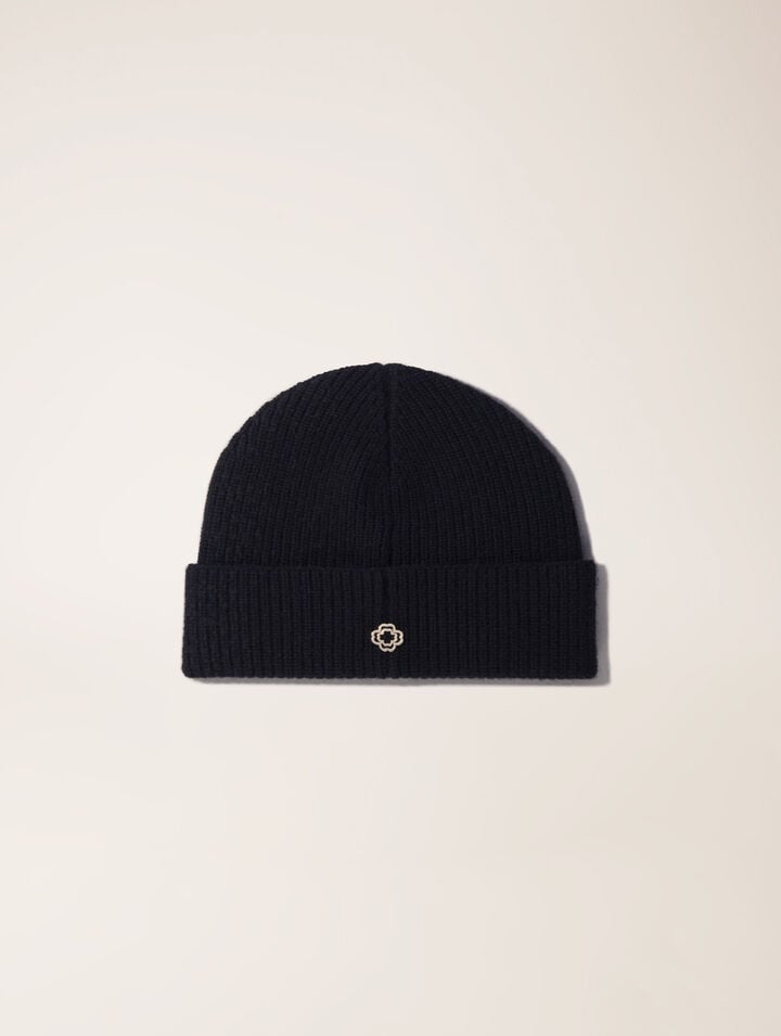 Bonnet en laine et cachemire