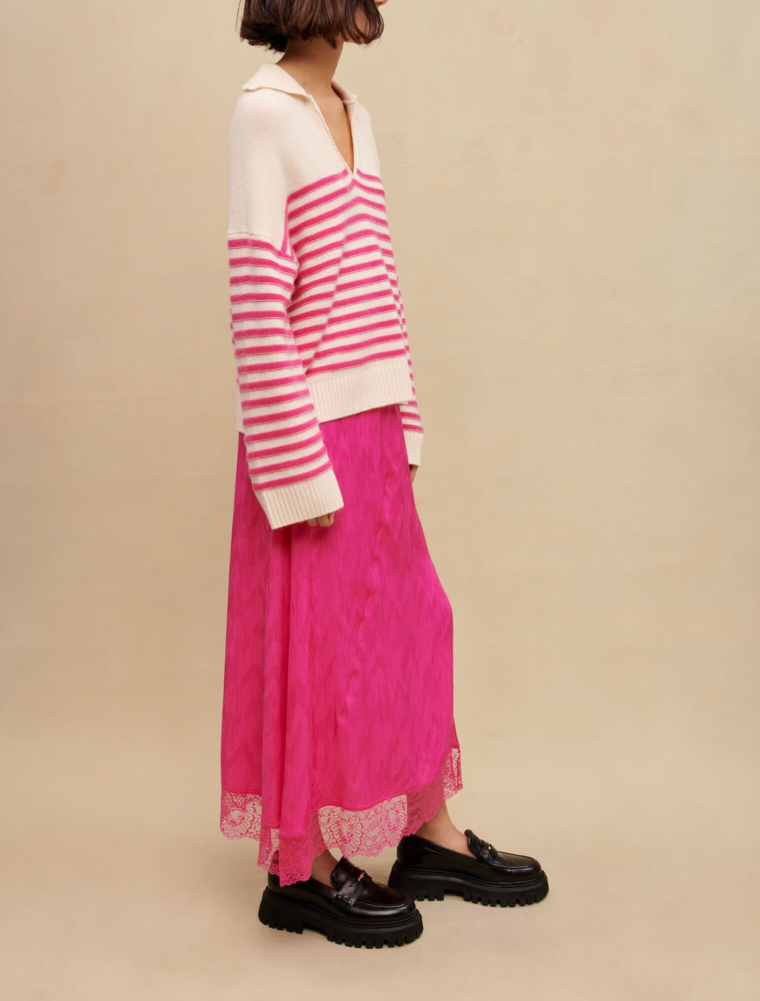 Pull marinière à rayures