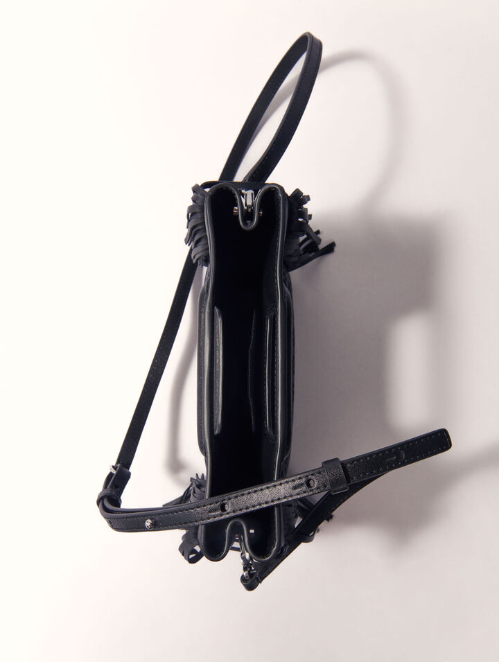 Sac M en cuir perforé