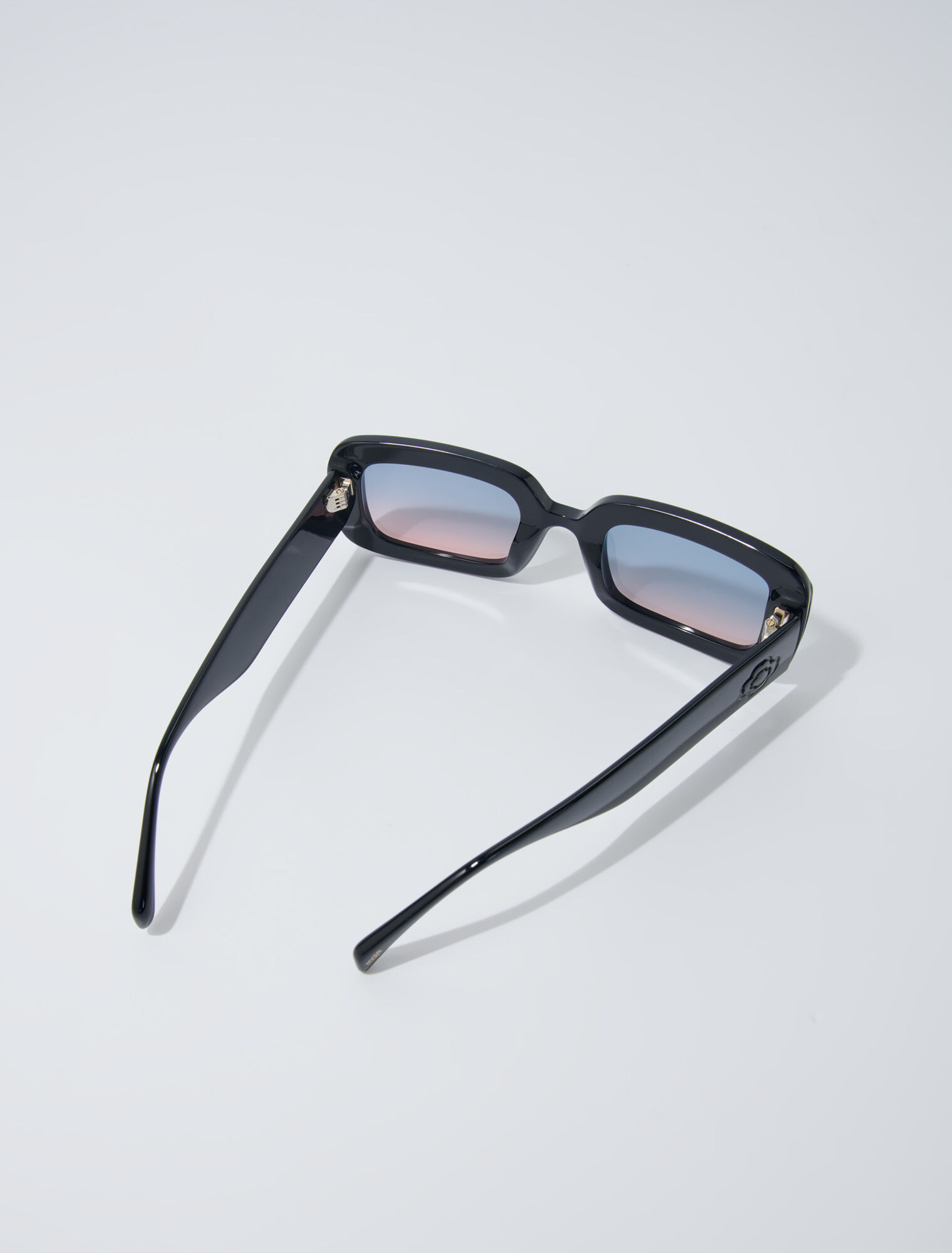 Lunettes en acétate et verres fumés
