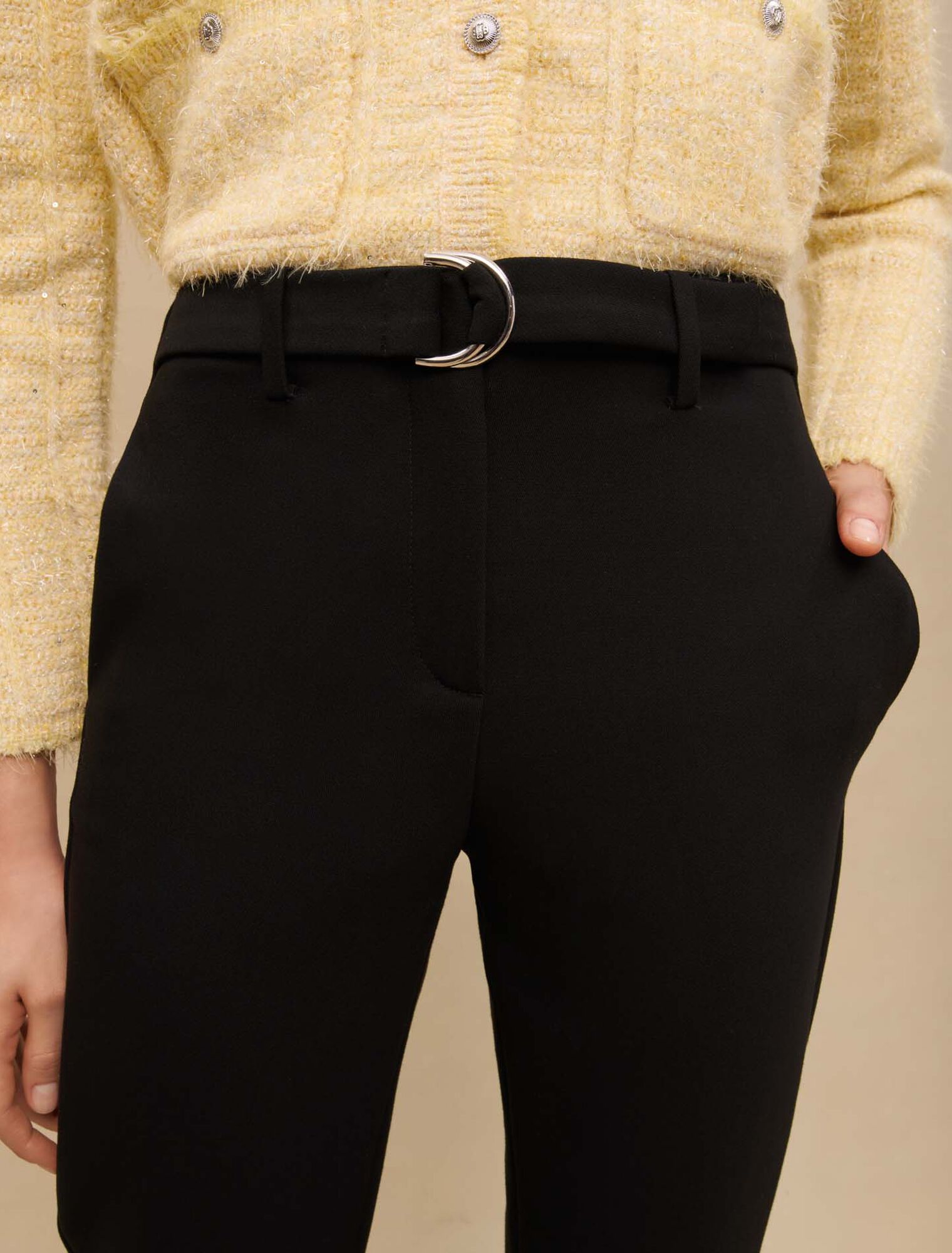 Pantalon de costume droit