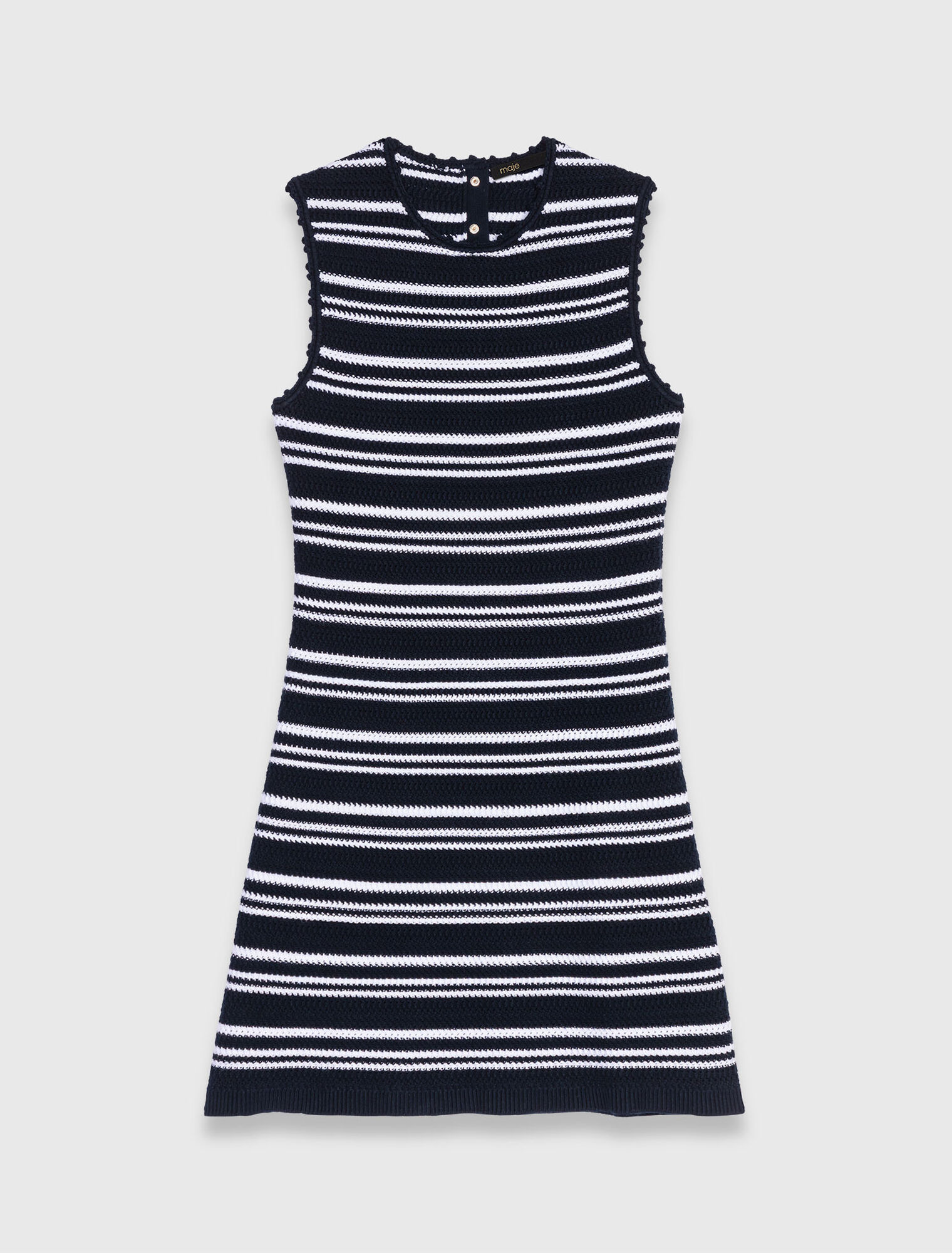 Robe courte en crochet