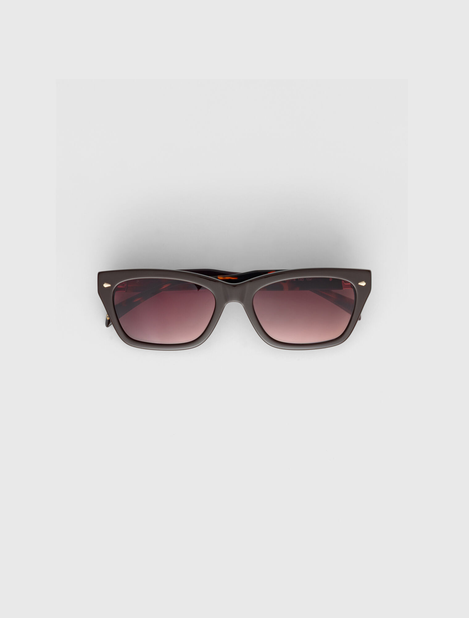 Lunettes rectangles en ac&eacute;tate