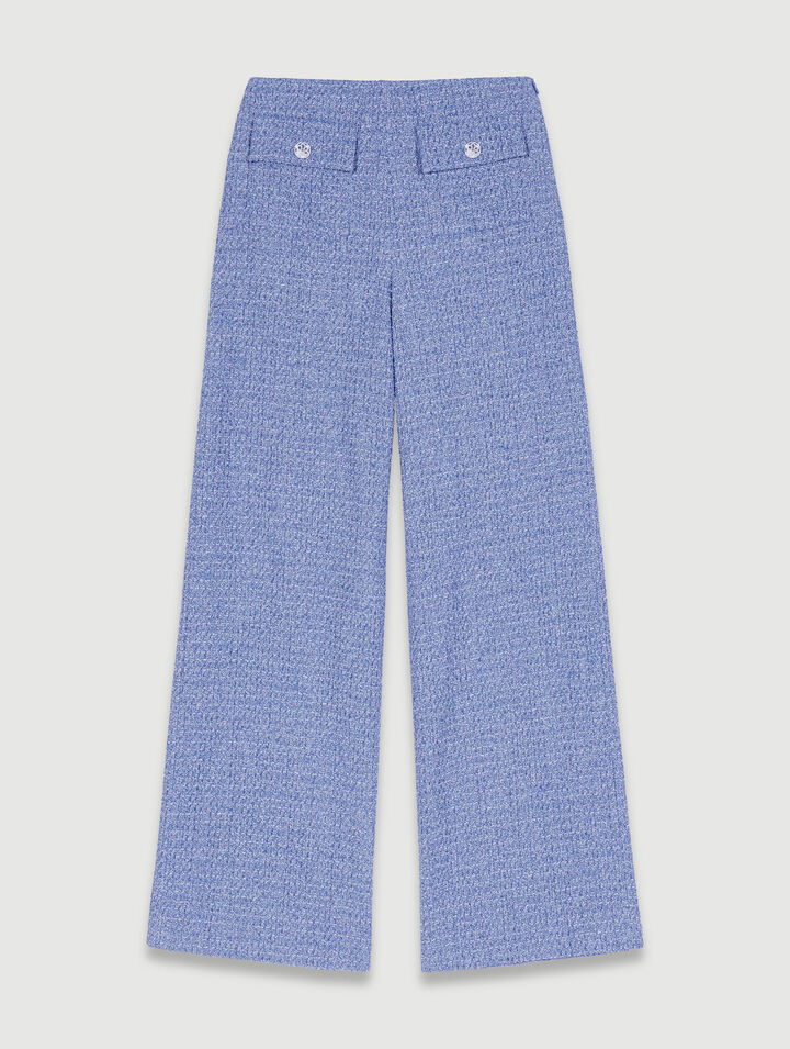Pantalon en tweed