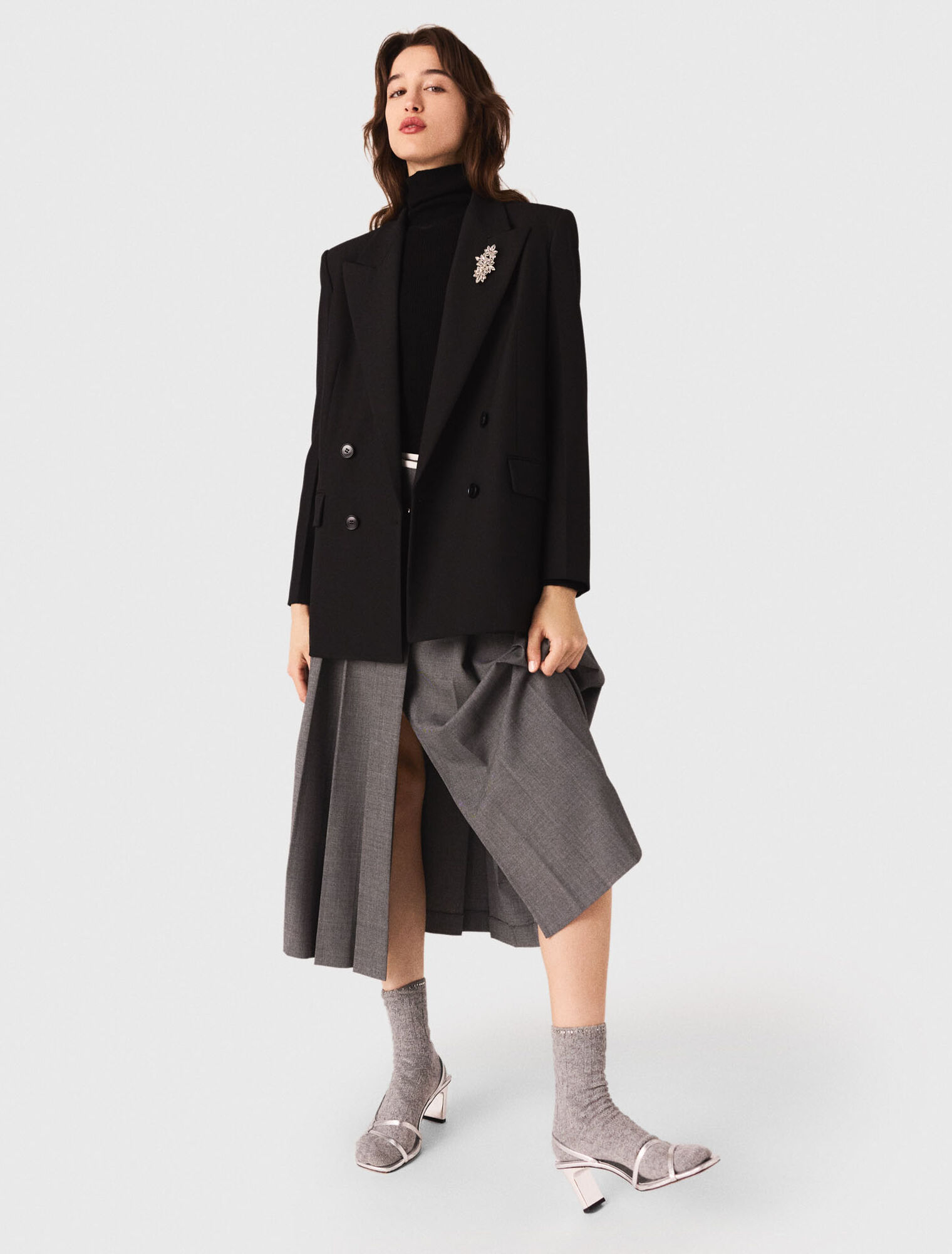 Veste à double boutonnage