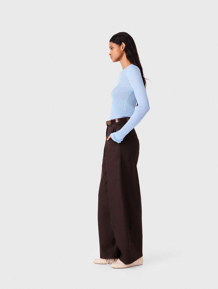 Pull en maille lurex